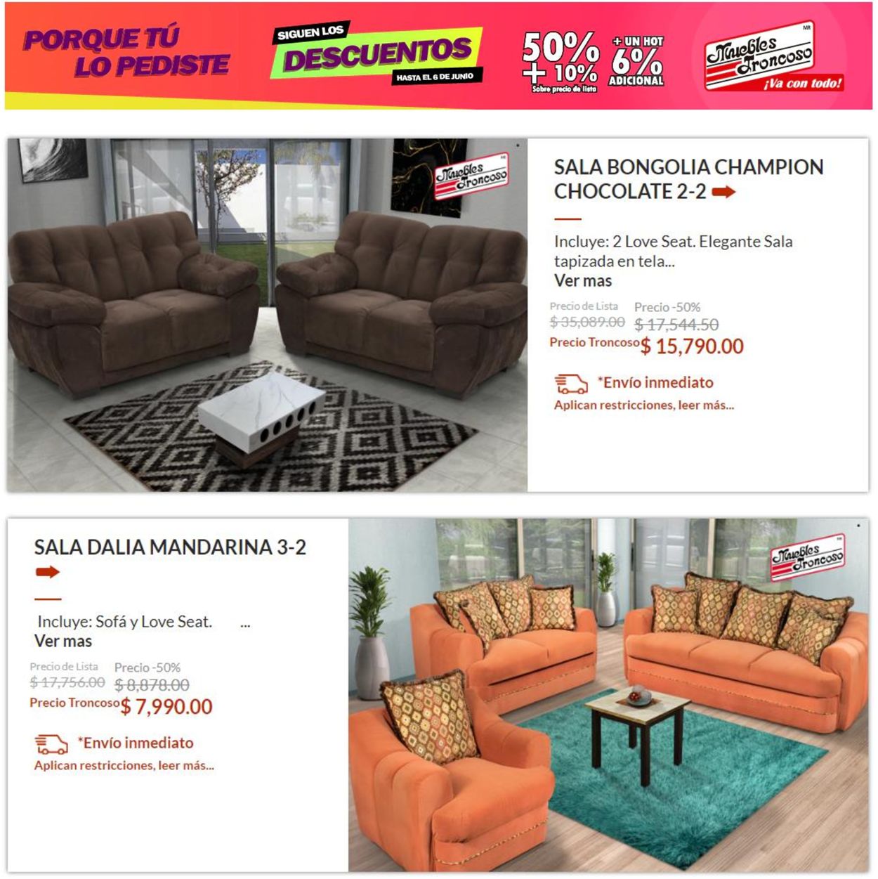 Muebles Troncoso Folleto - 03.06-06.06.2022 (Página 4)