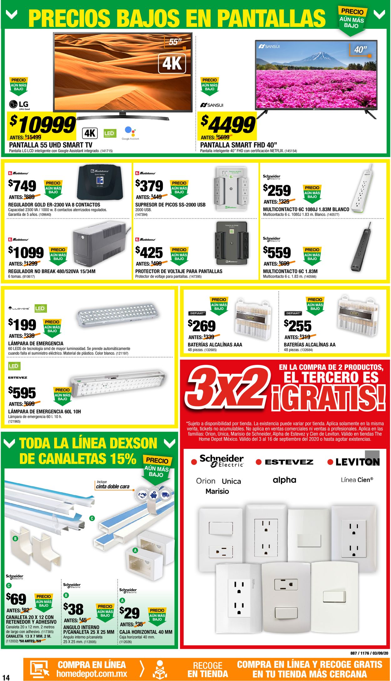 The Home Depot Folleto - 03.09-16.09.2020 (Página 14)