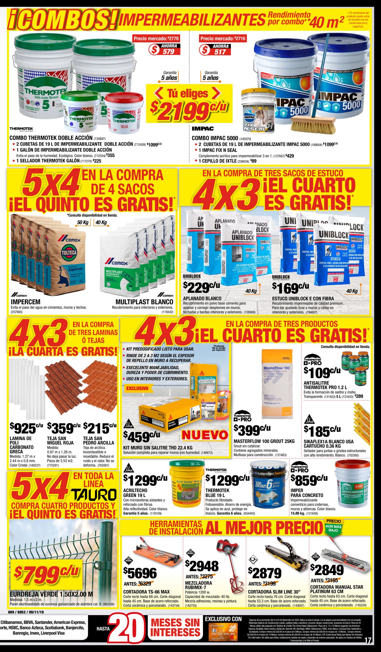 The Home Depot Folleto - 09.11-20.11.2020 (Página 17)