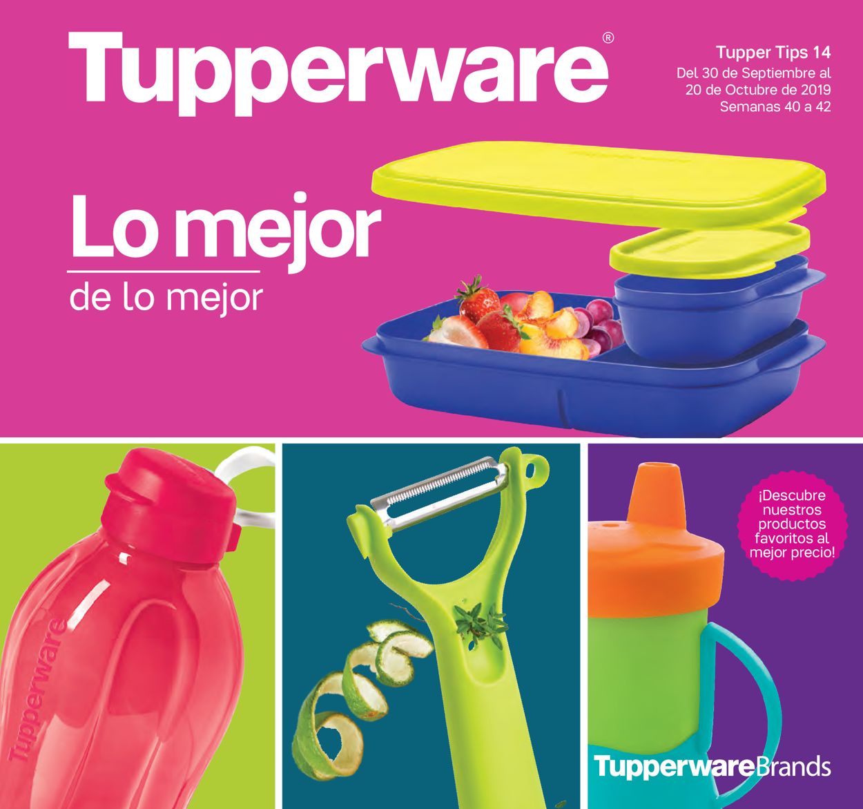 Tupperware Folleto - 30.09-20.10.2019