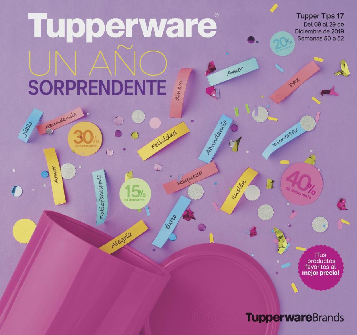 Tupperware Folleto - 09.12-29.12.2019