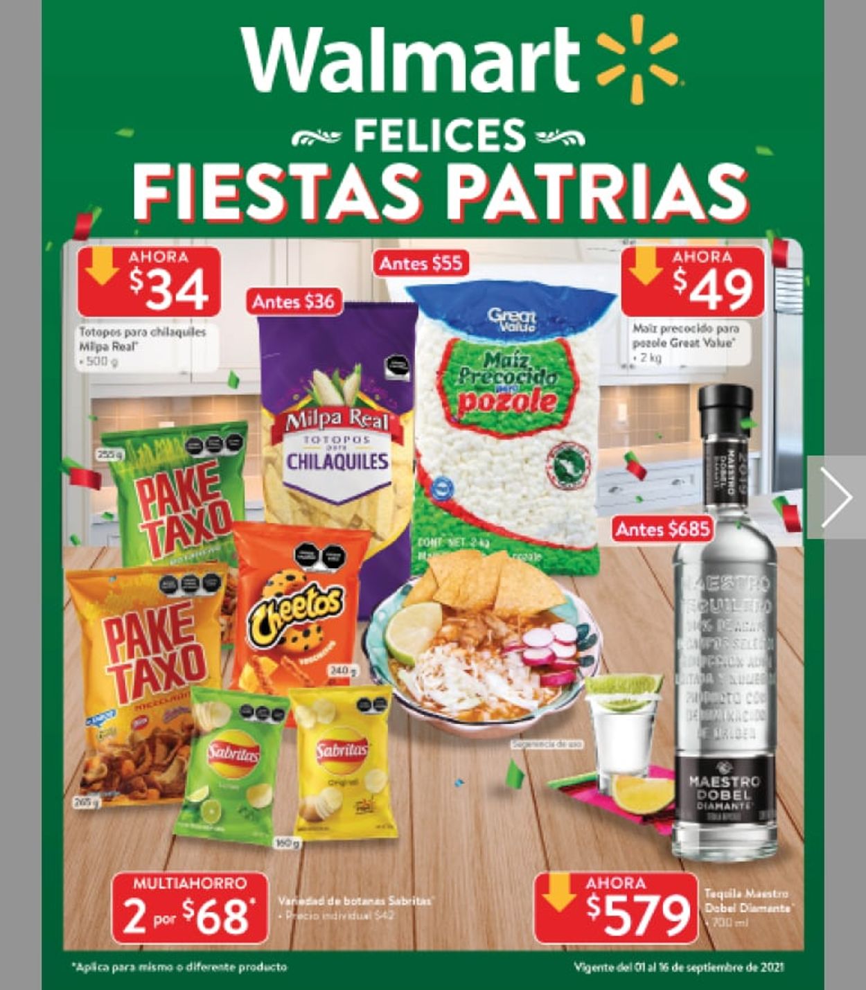 Walmart Folleto - 01.09-16.09.2021