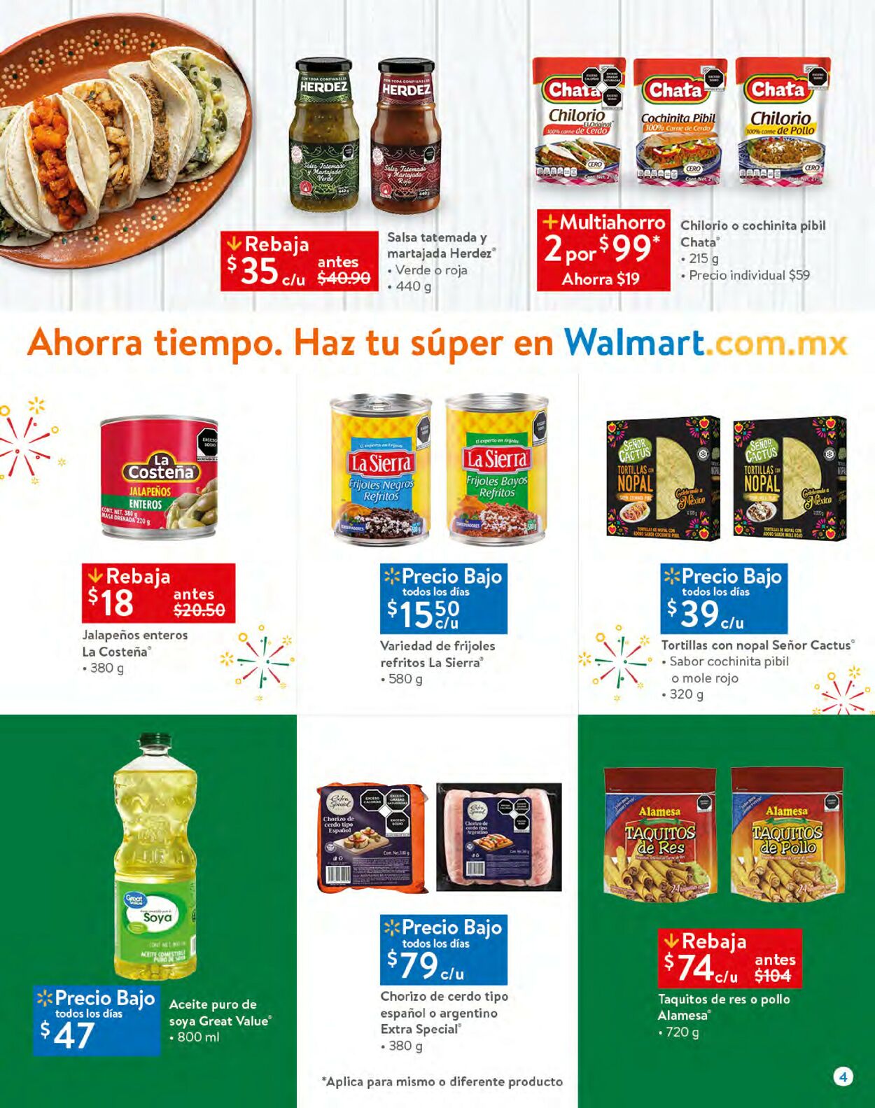 Walmart Folleto - 01.09-16.09.2022 (Página 4)