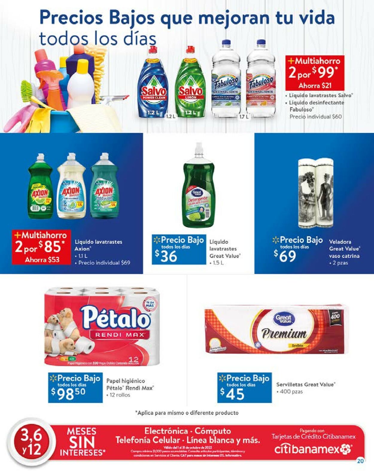 Walmart Folleto - 01.10-19.10.2022 (Página 20)