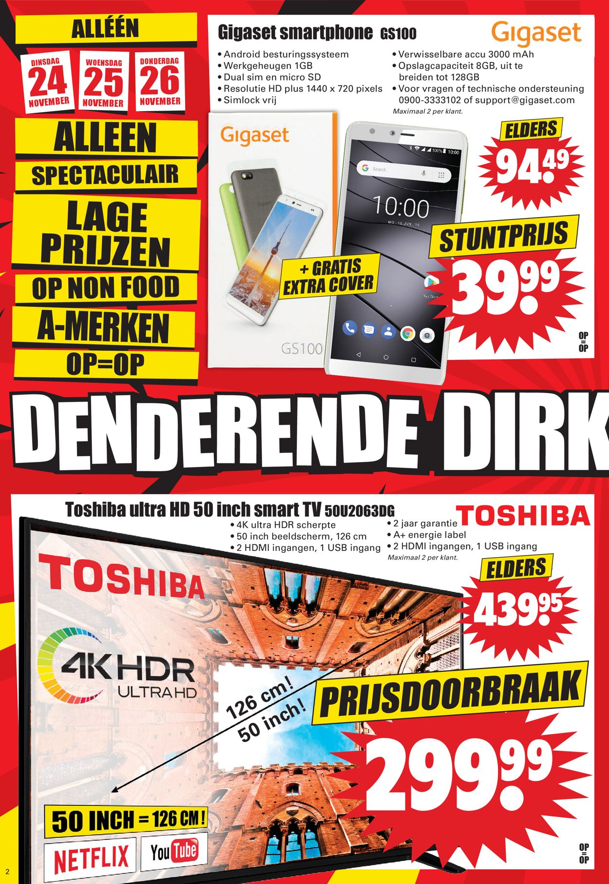 Dirk Black Friday 2020 Folder - 22.11-28.11.2020 (Pagina 2)