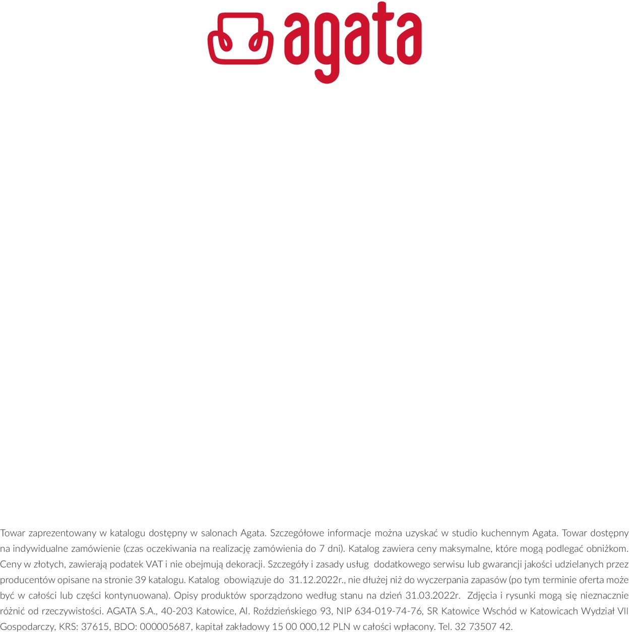 Gazetka promocyjna Agata Meble - 11.08-31.12.2022 (Strona 39)