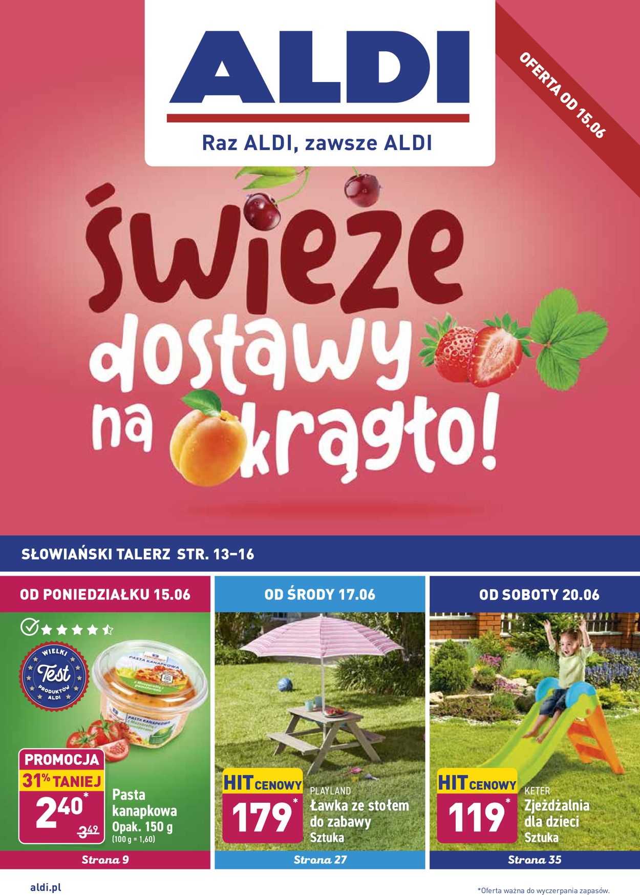 Gazetka promocyjna ALDI - 15.06-20.06.2020