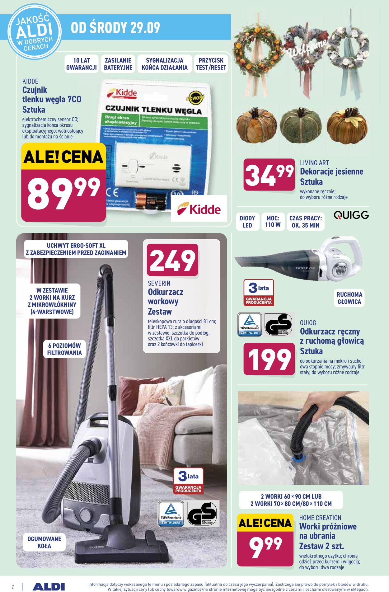 Gazetka promocyjna ALDI - 29.09-05.10.2021 (Strona 2)