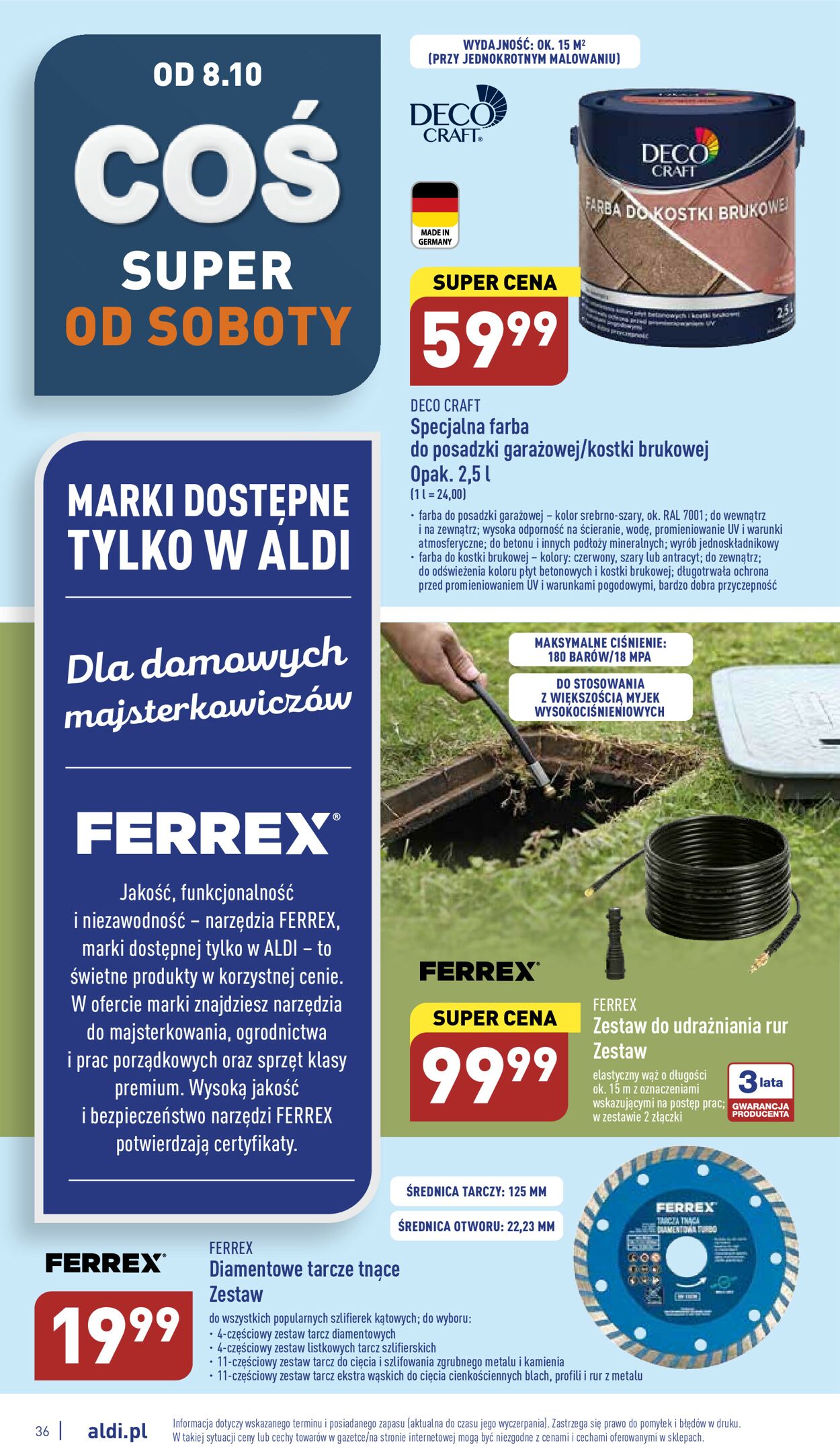 Gazetka promocyjna ALDI - 03.10-08.10.2022 (Strona 36)
