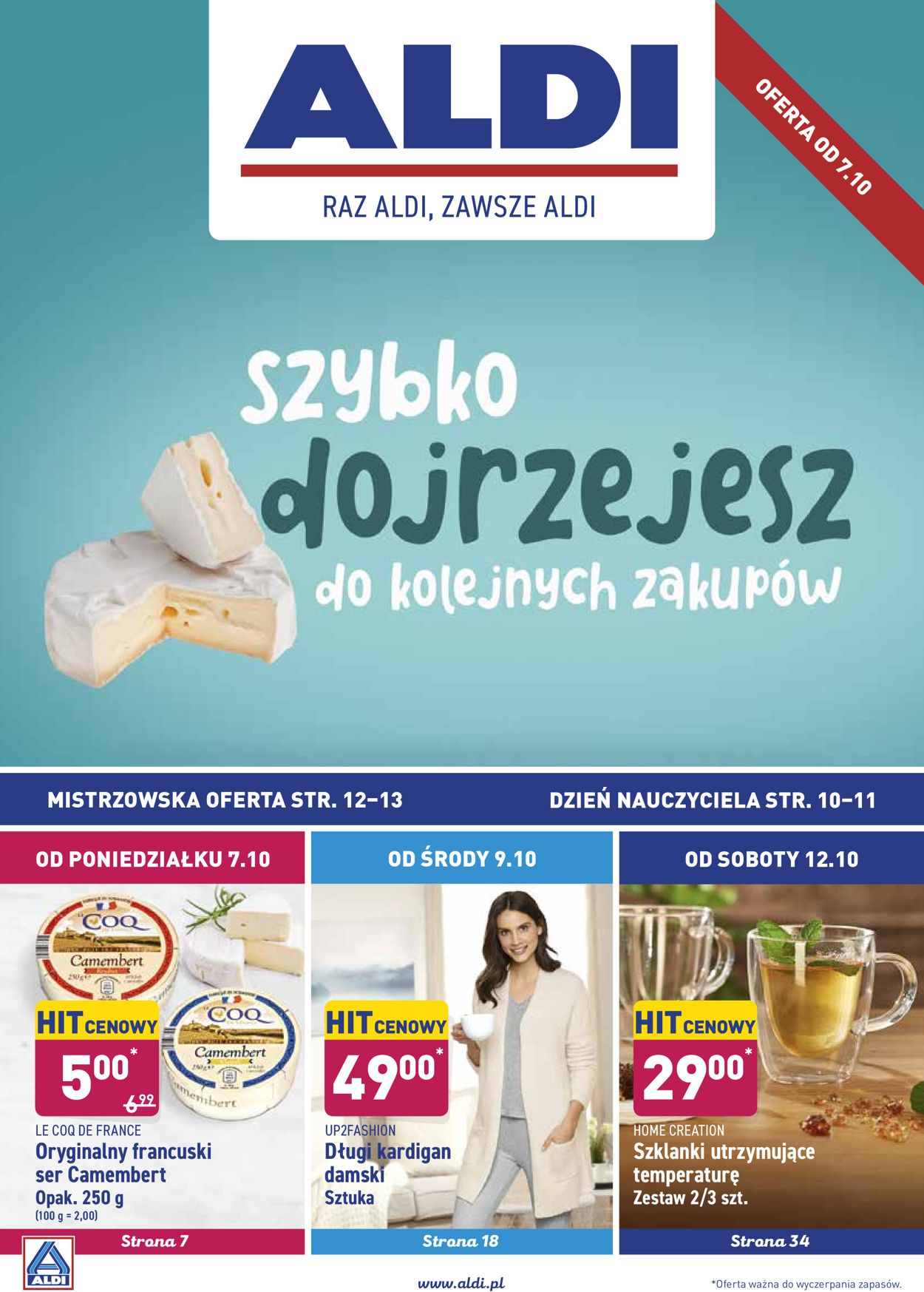 Gazetka promocyjna ALDI - 07.10-13.10.2019