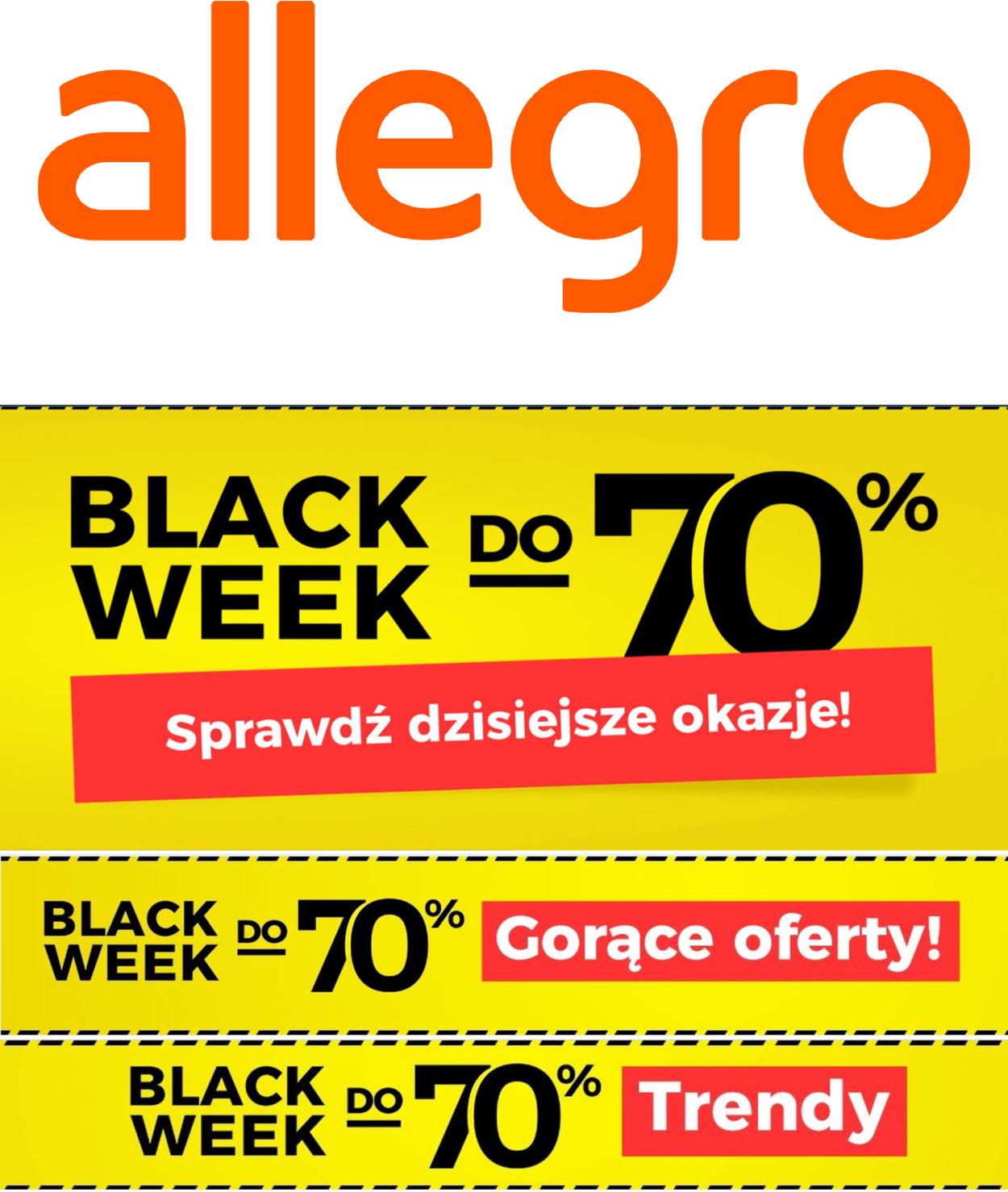 Gazetka promocyjna Allegro Black Friday 2020 - 26.11-02.12.2020