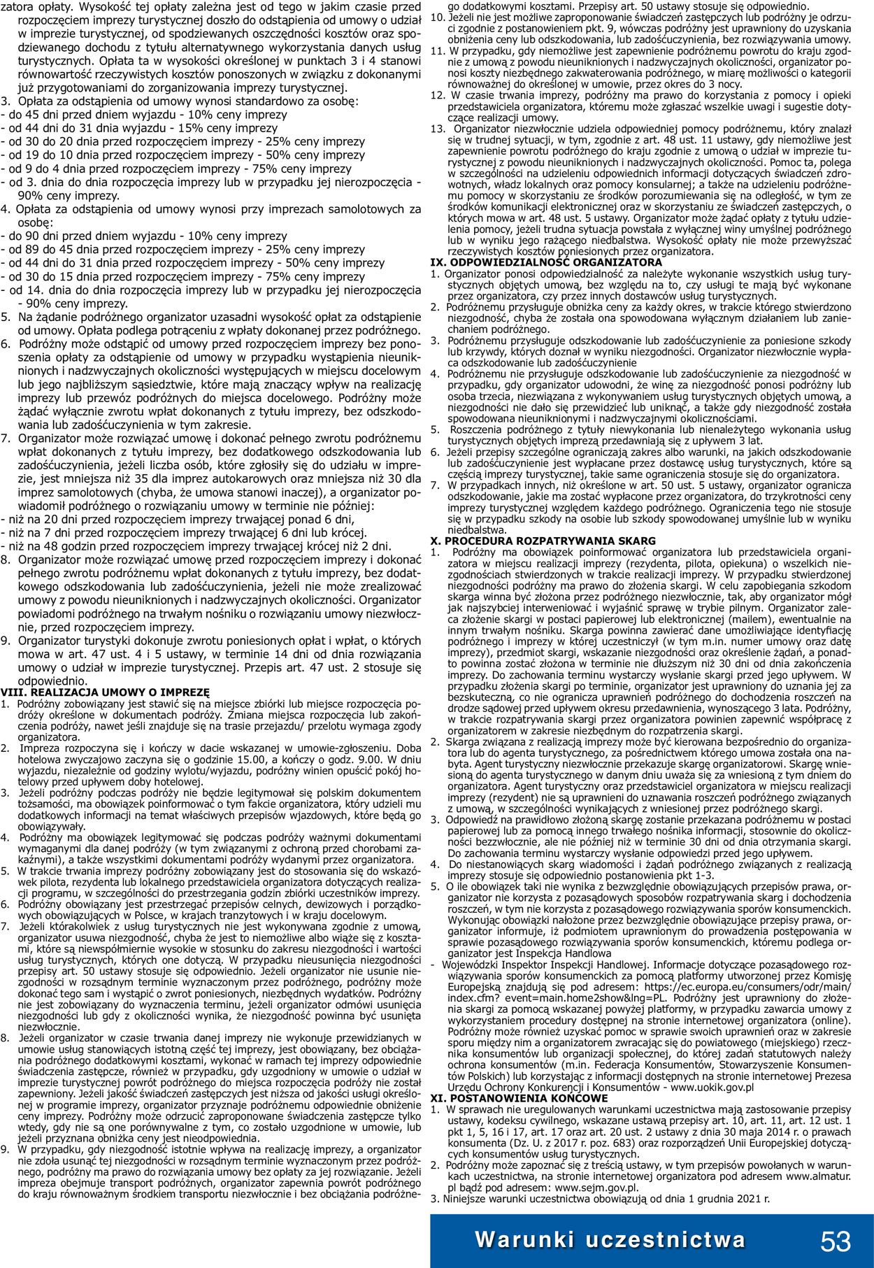 Gazetka promocyjna Almatur - 09.02-31.12.2022 (Strona 53)