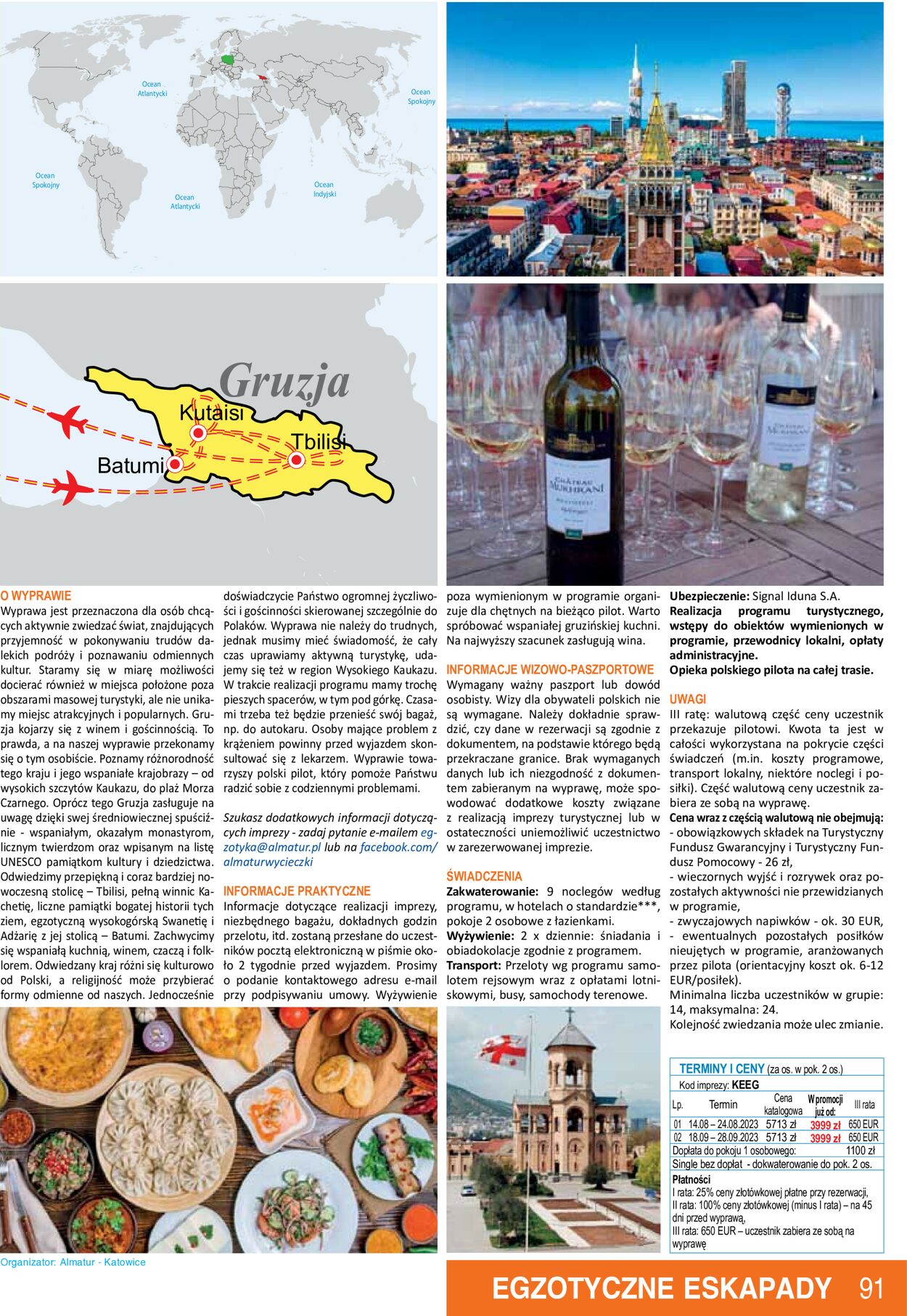 Gazetka promocyjna Almatur - 15.05-22.05.2023 (Strona 91)