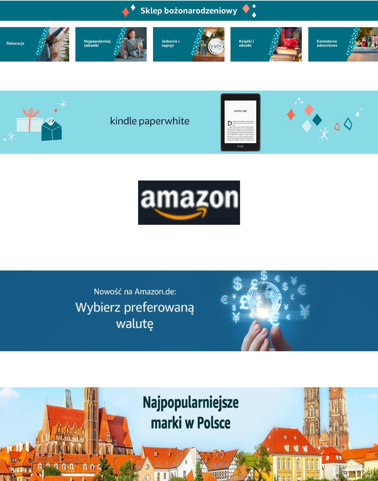 Gazetka promocyjna Amazon Gazetka Świąteczna 2020 - 04.12-17.12.2020