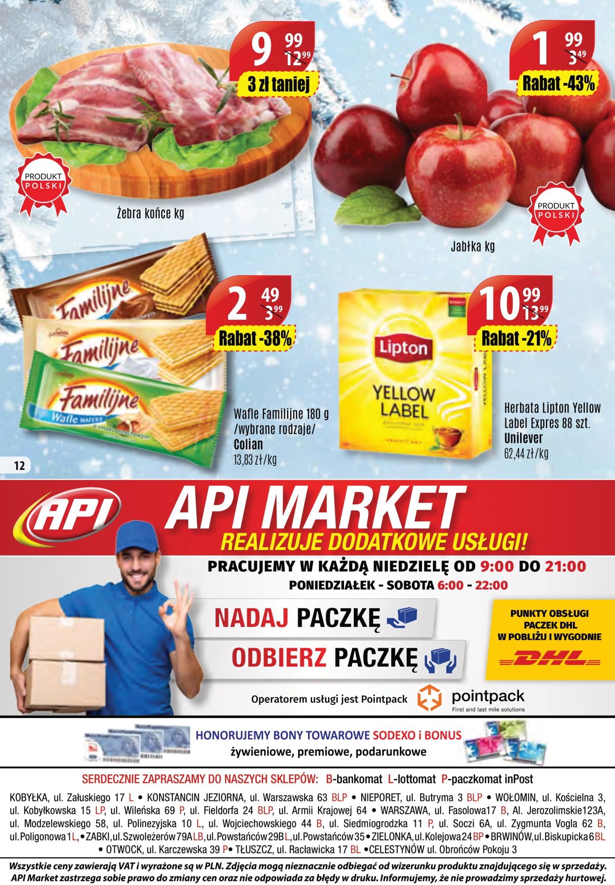 Gazetka promocyjna API Market - 05.01-11.01.2022 (Strona 12)