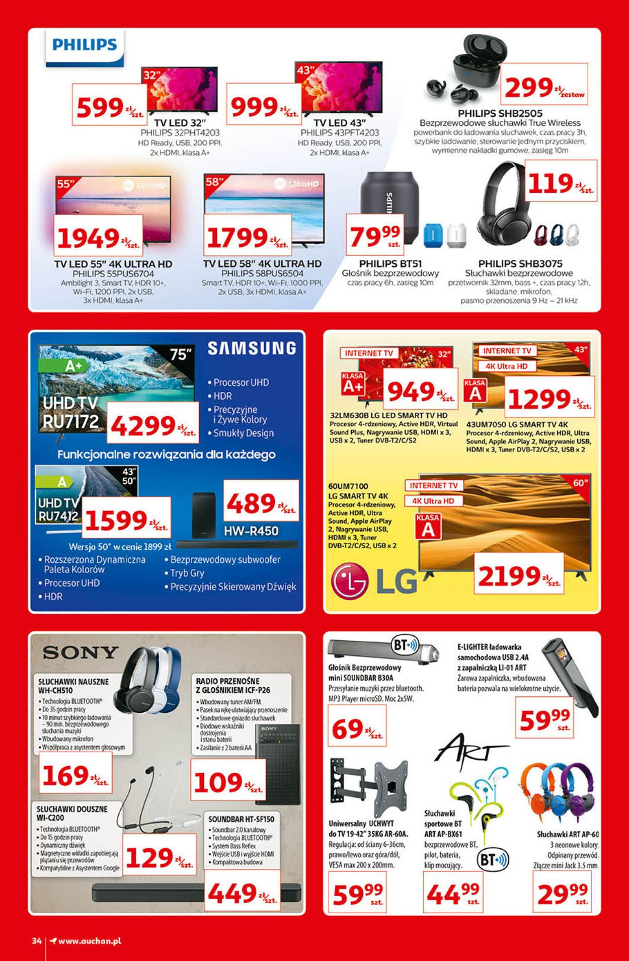 Gazetka promocyjna Auchan - 04.06-10.06.2020 (Strona 34)