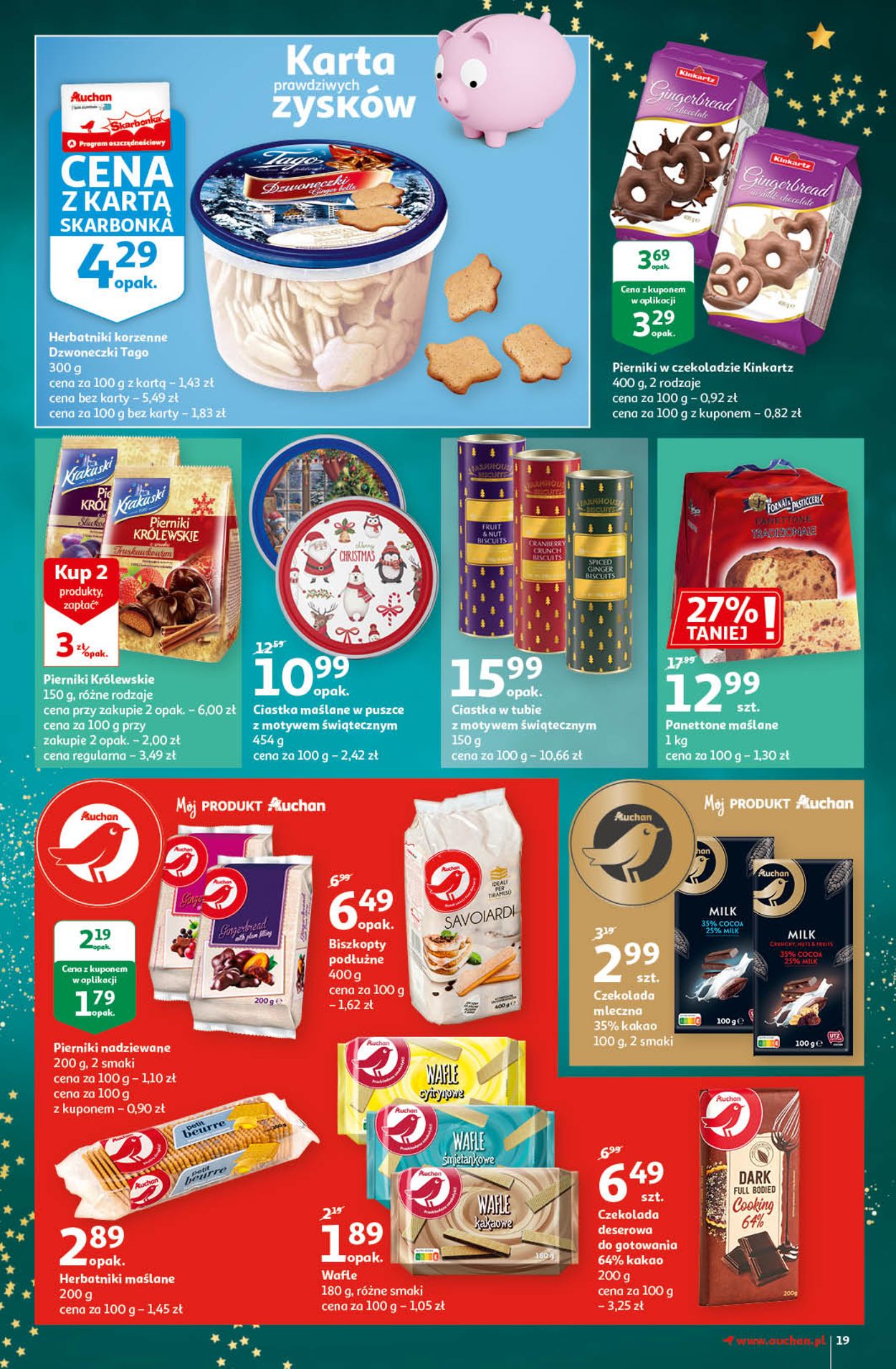 Gazetka promocyjna Auchan Gazetka Świąteczna 2020 - 17.12-24.12.2020 (Strona 19)