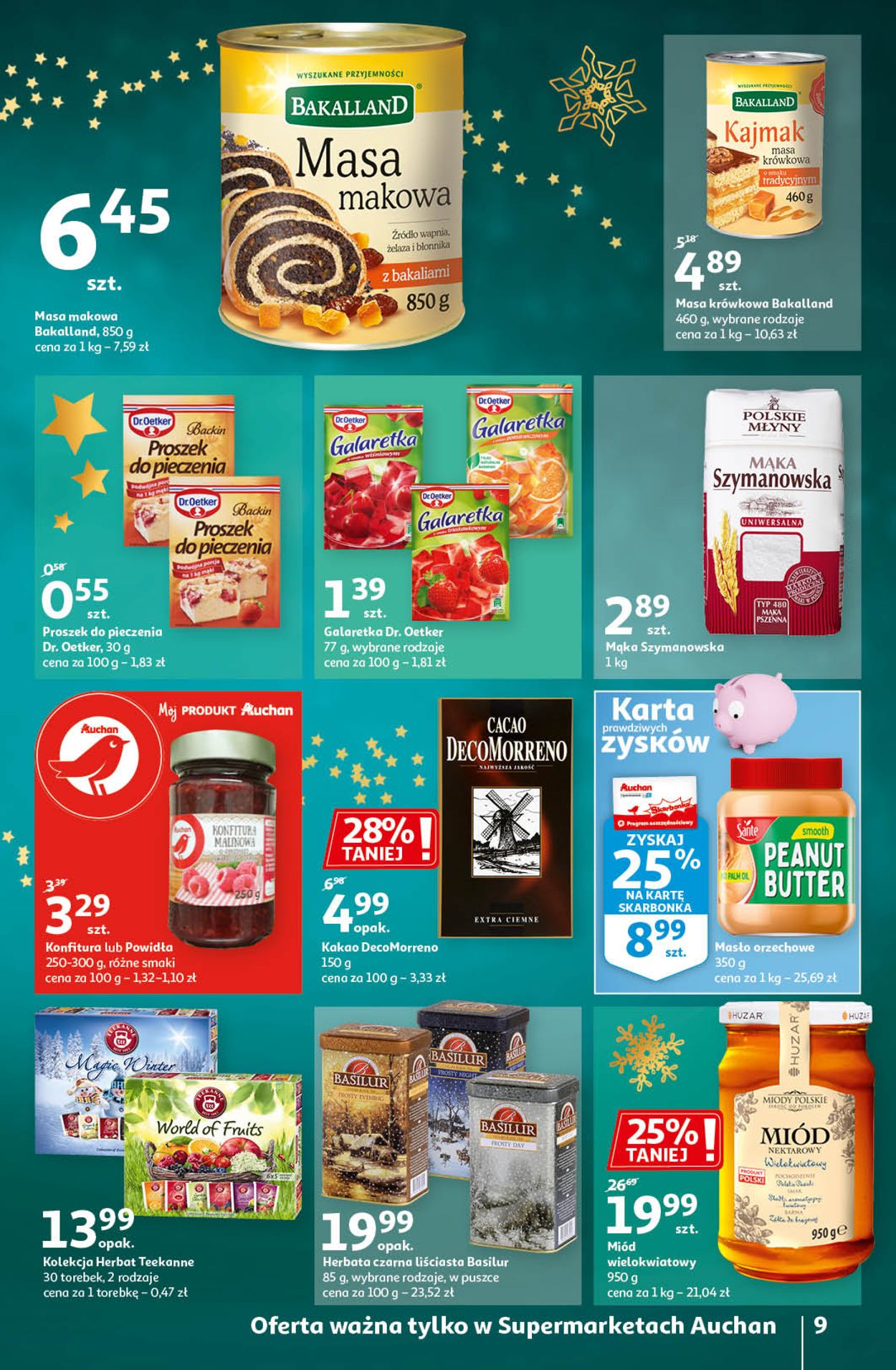 Gazetka promocyjna Auchan Gazetka Świąteczna 2020 - 17.12-24.12.2020 (Strona 9)