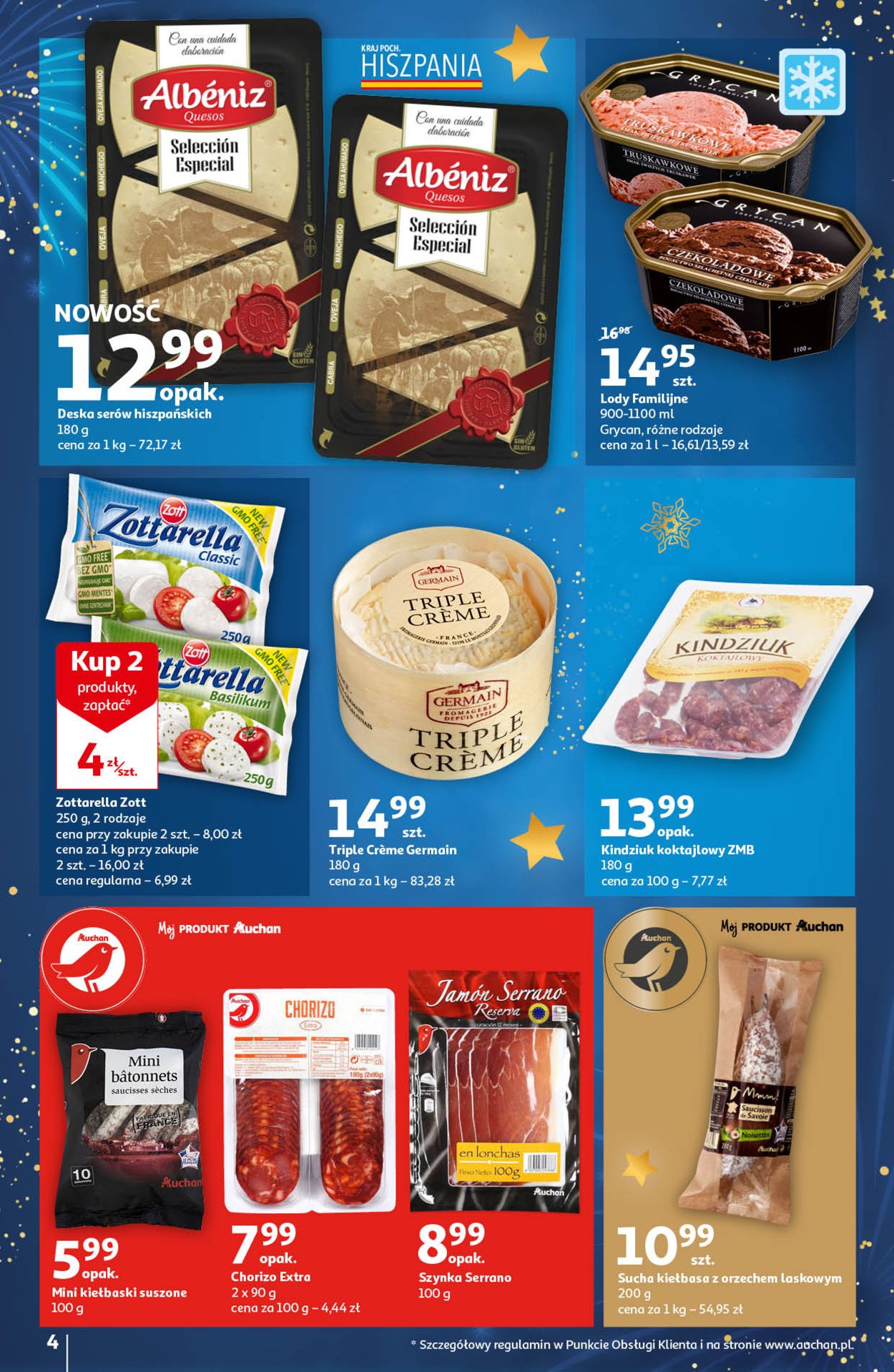 Gazetka promocyjna Auchan Gazetka Sylwestrowa - 28.12-31.12.2020 (Strona 4)