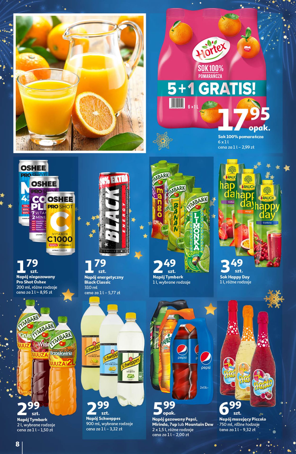 Gazetka promocyjna Auchan Gazetka Sylwestrowa - 28.12-31.12.2020 (Strona 8)