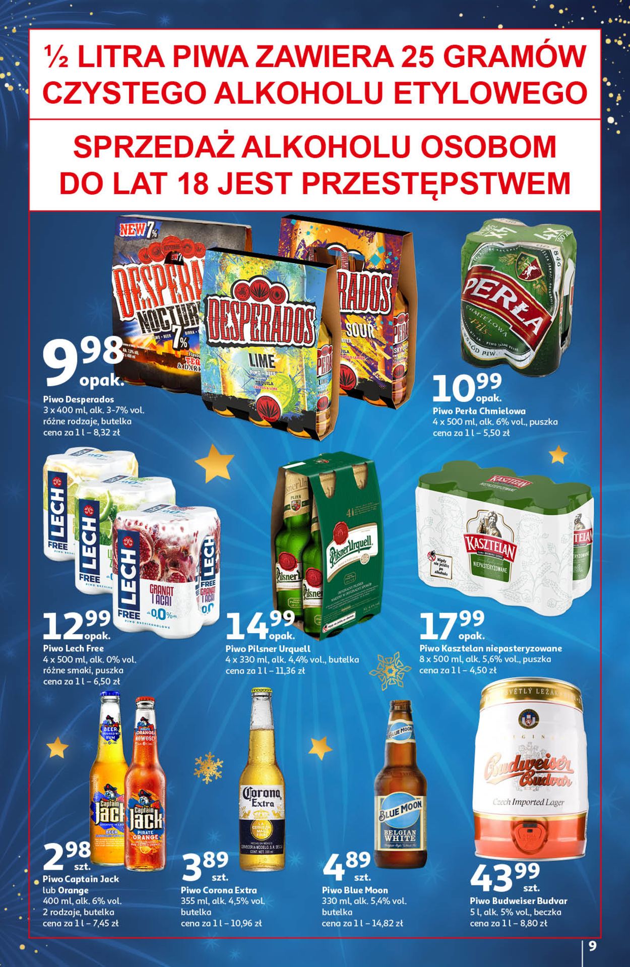 Gazetka promocyjna Auchan Gazetka Sylwestrowa - 28.12-31.12.2020 (Strona 9)
