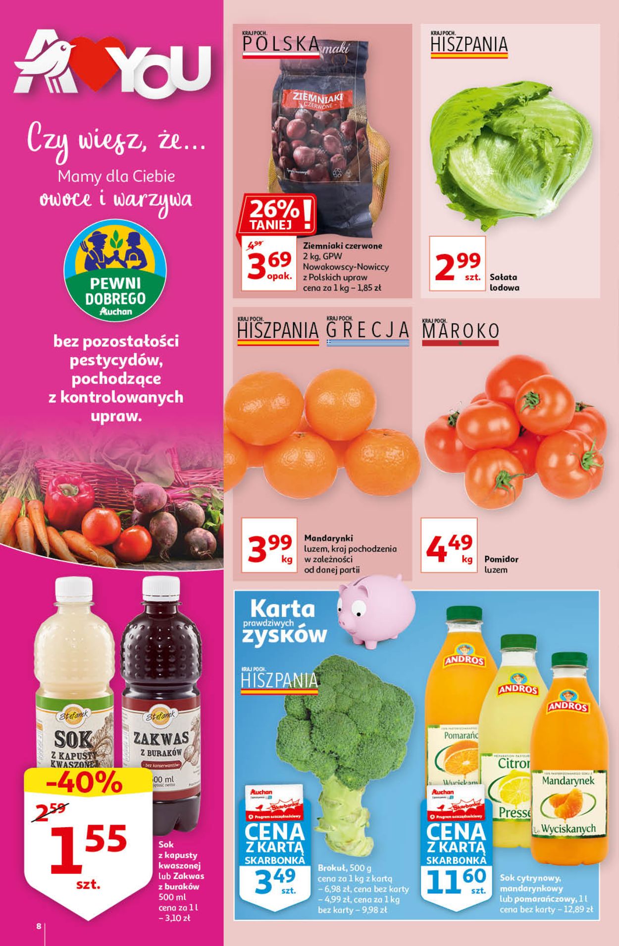 Gazetka promocyjna Auchan A Love you - 11.02-17.02.2021 (Strona 8)