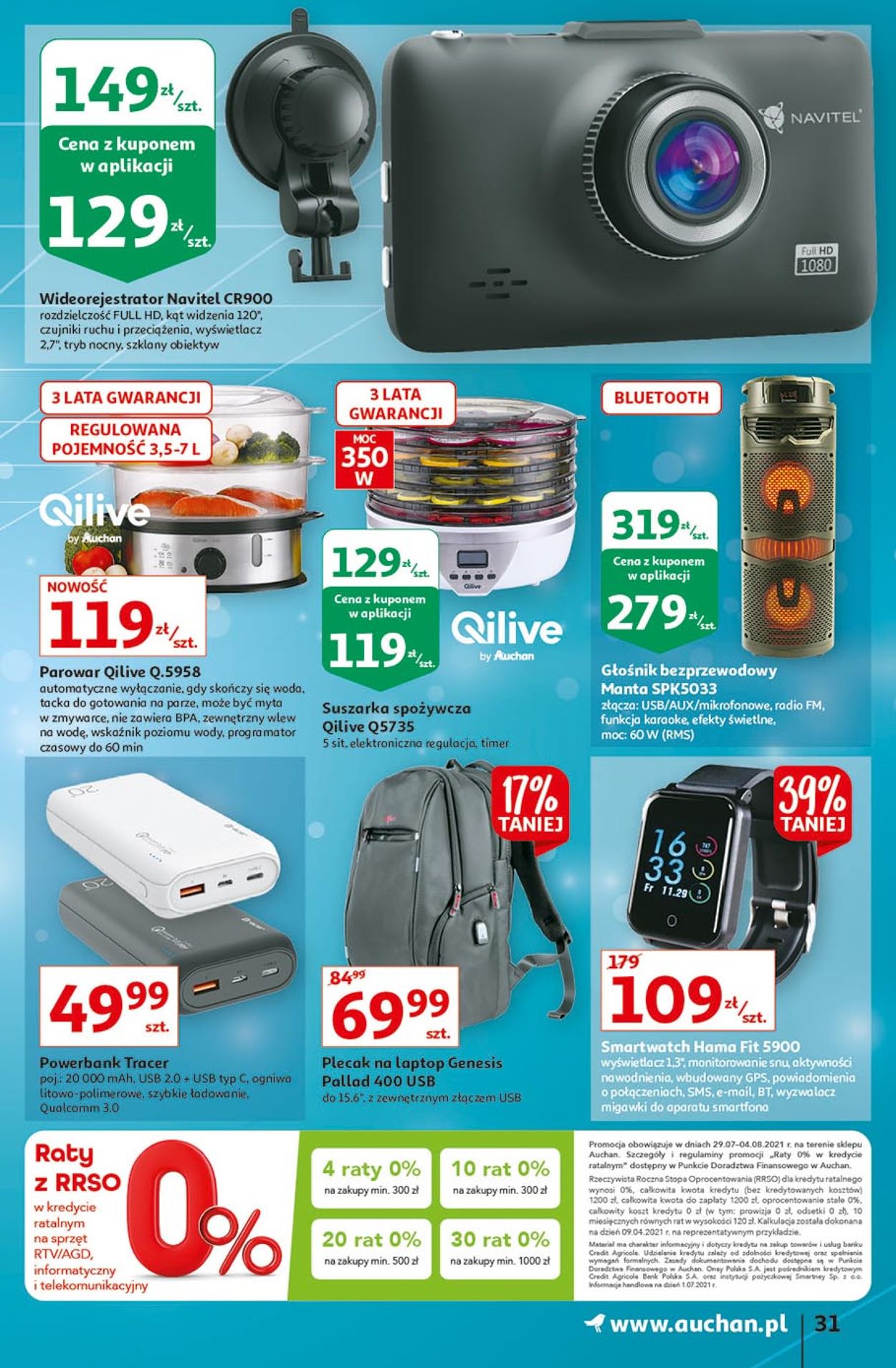 Gazetka promocyjna Auchan - 29.07-04.08.2021 (Strona 31)