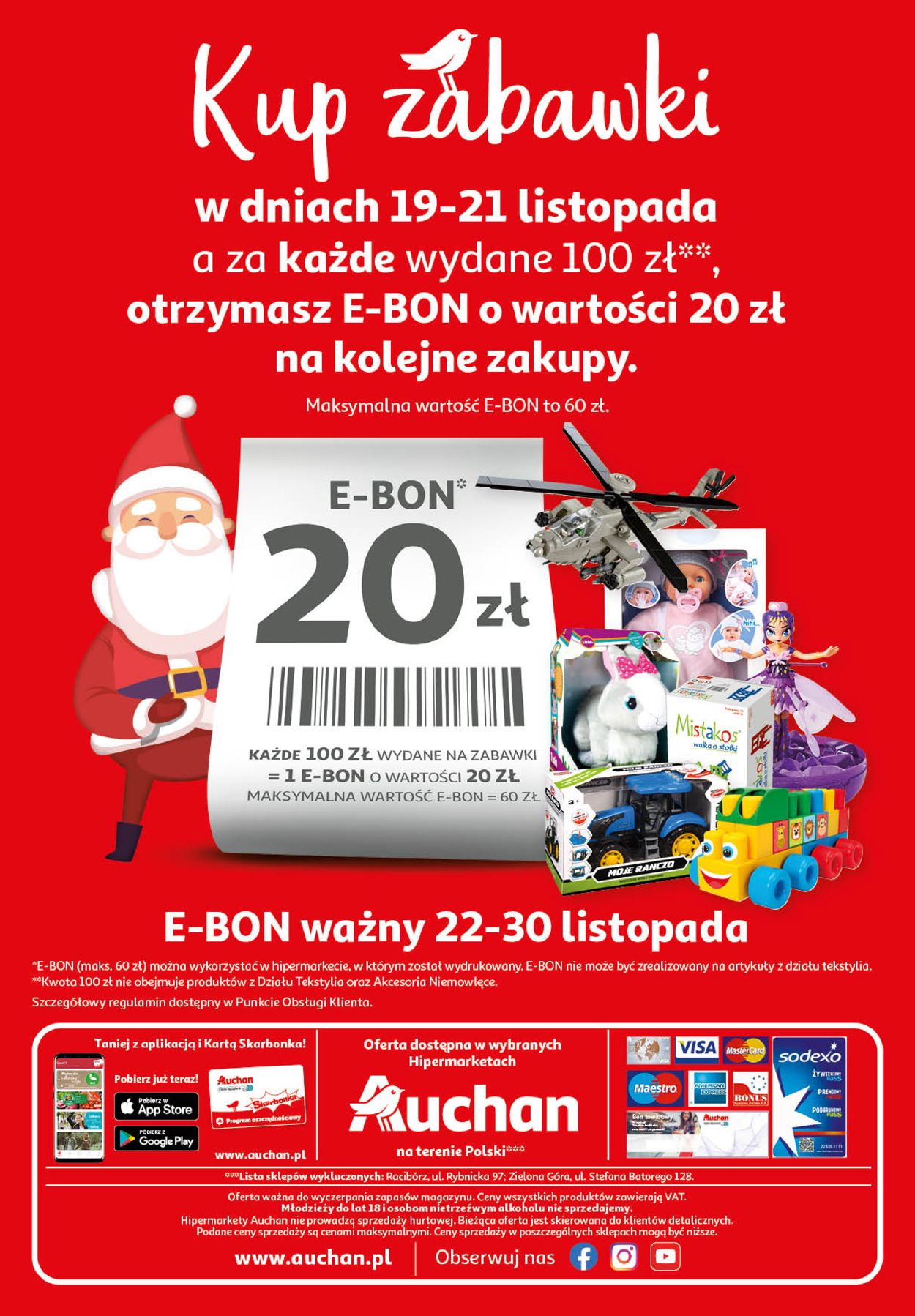 Gazetka promocyjna Auchan ŚWIĘTA 2021 - 12.11-24.11.2021 (Strona 56)