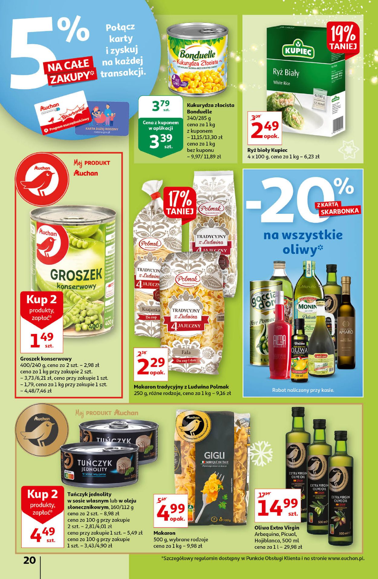 Gazetka promocyjna Auchan ŚWIĘTA 2021 - 09.12-15.12.2021 (Strona 20)
