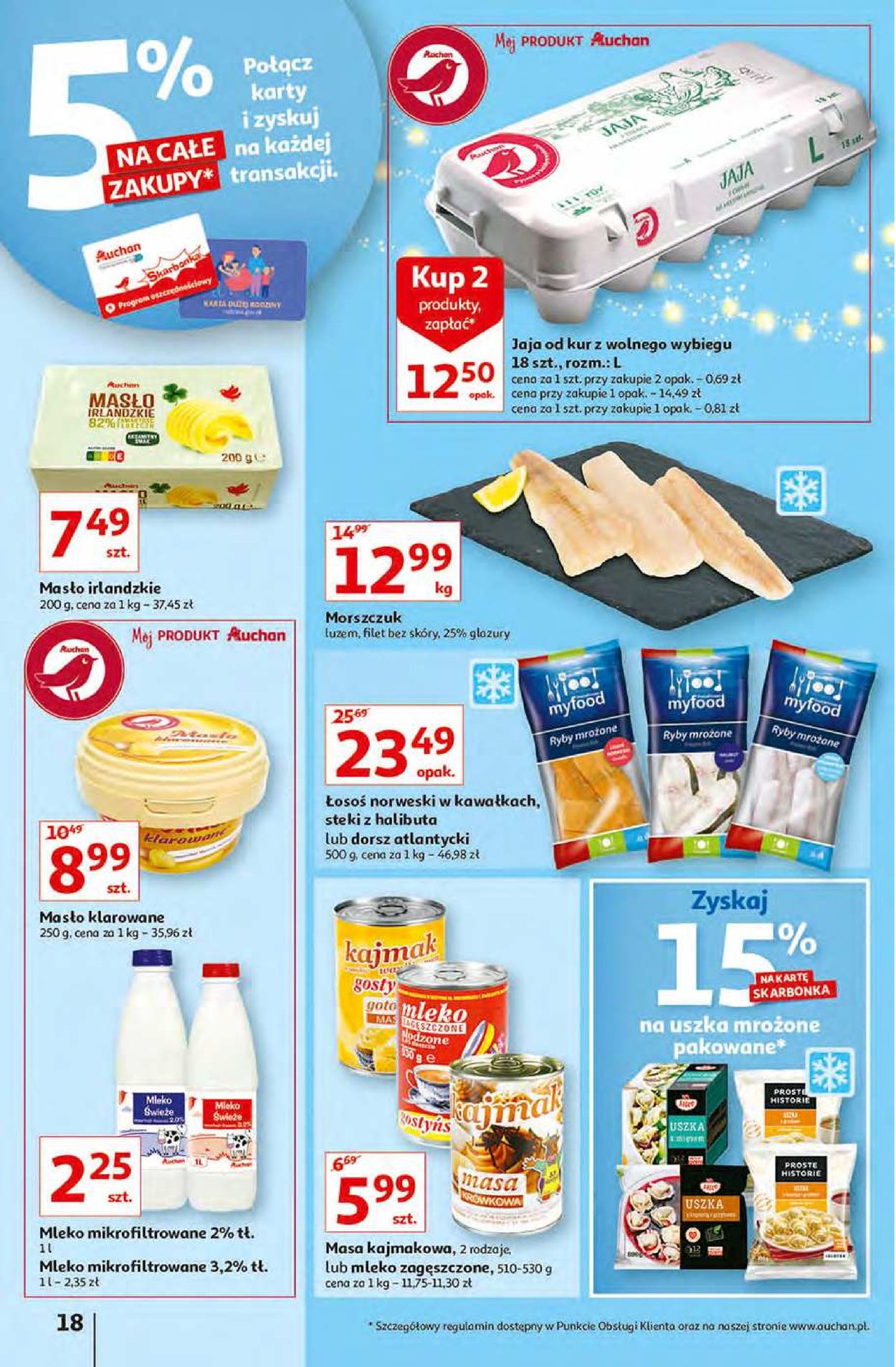 Gazetka promocyjna Auchan BOŻE NARODZENIE 2021 - 16.12-24.12.2021 (Strona 18)