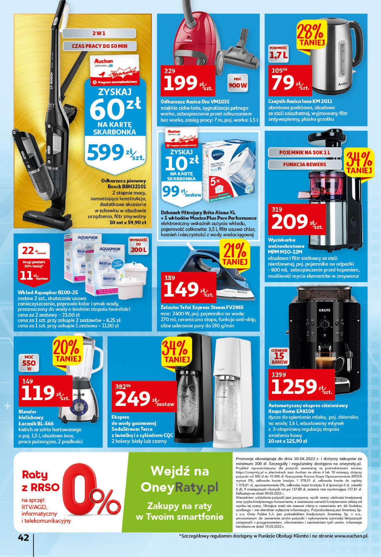 Gazetka promocyjna Auchan - 21.04-27.04.2022 (Strona 42)