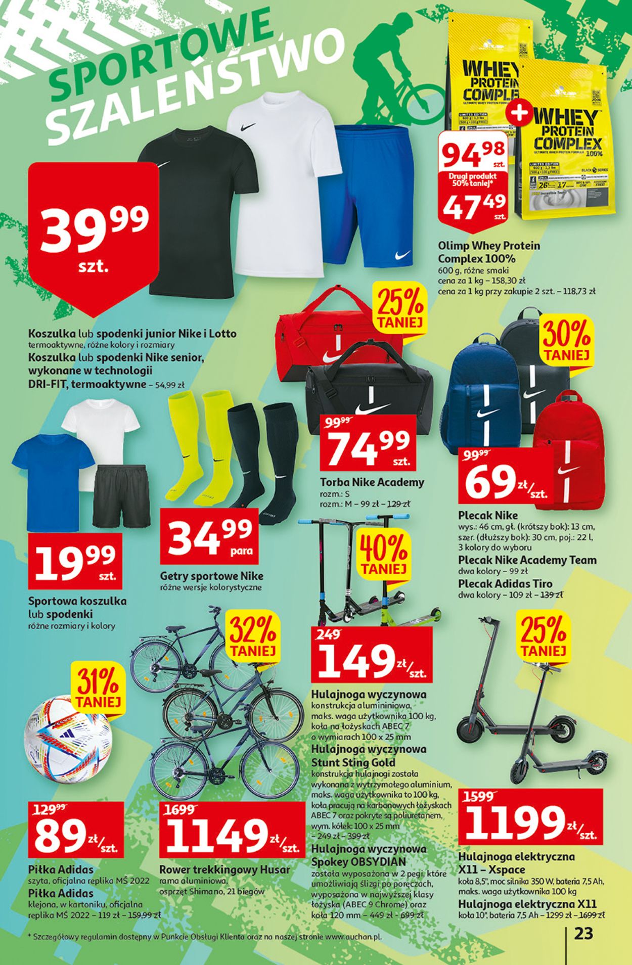 Gazetka promocyjna Auchan - 18.08-24.08.2022 (Strona 23)