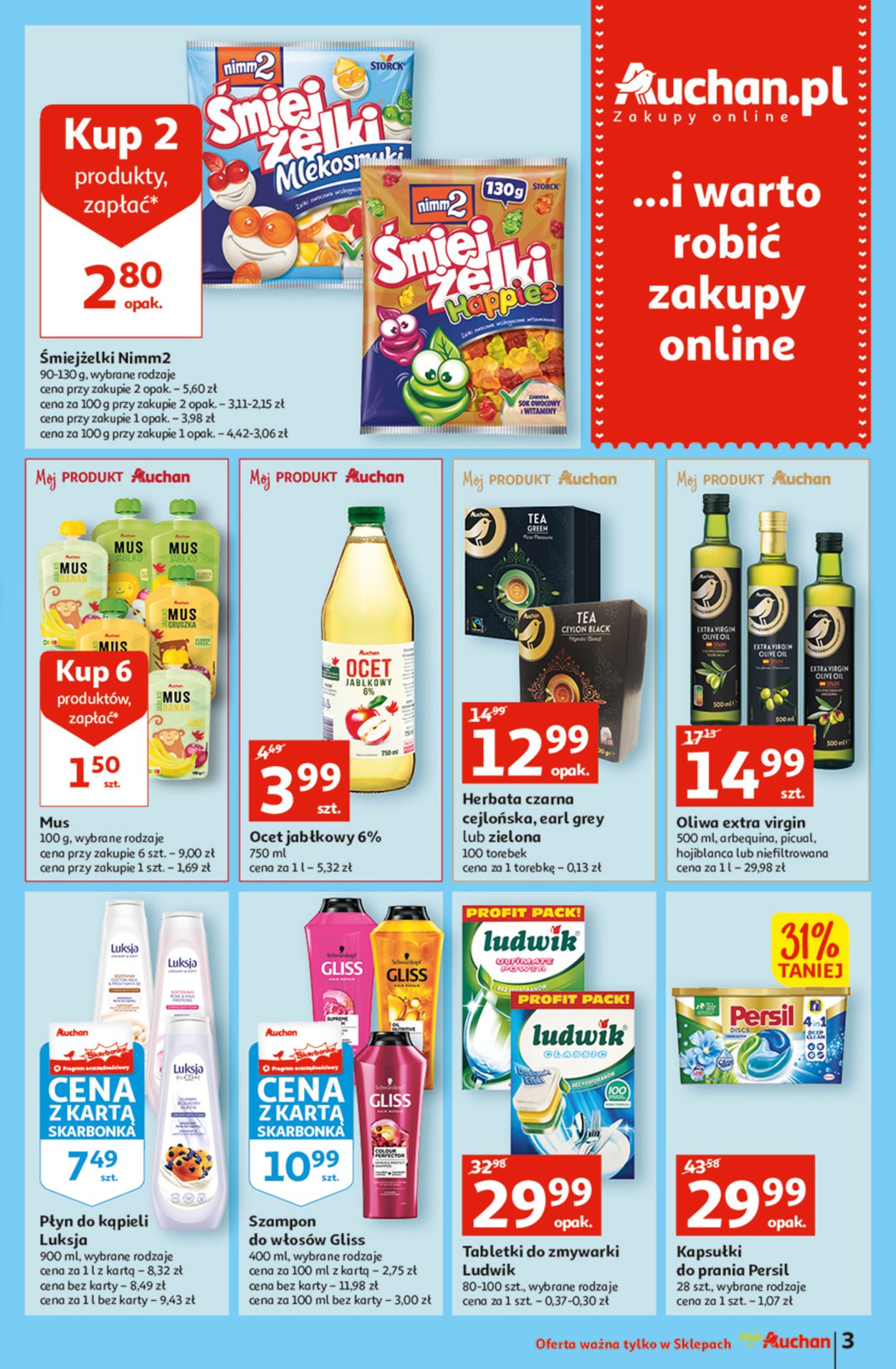 Gazetka promocyjna Auchan - 18.08-24.08.2022 (Strona 3)