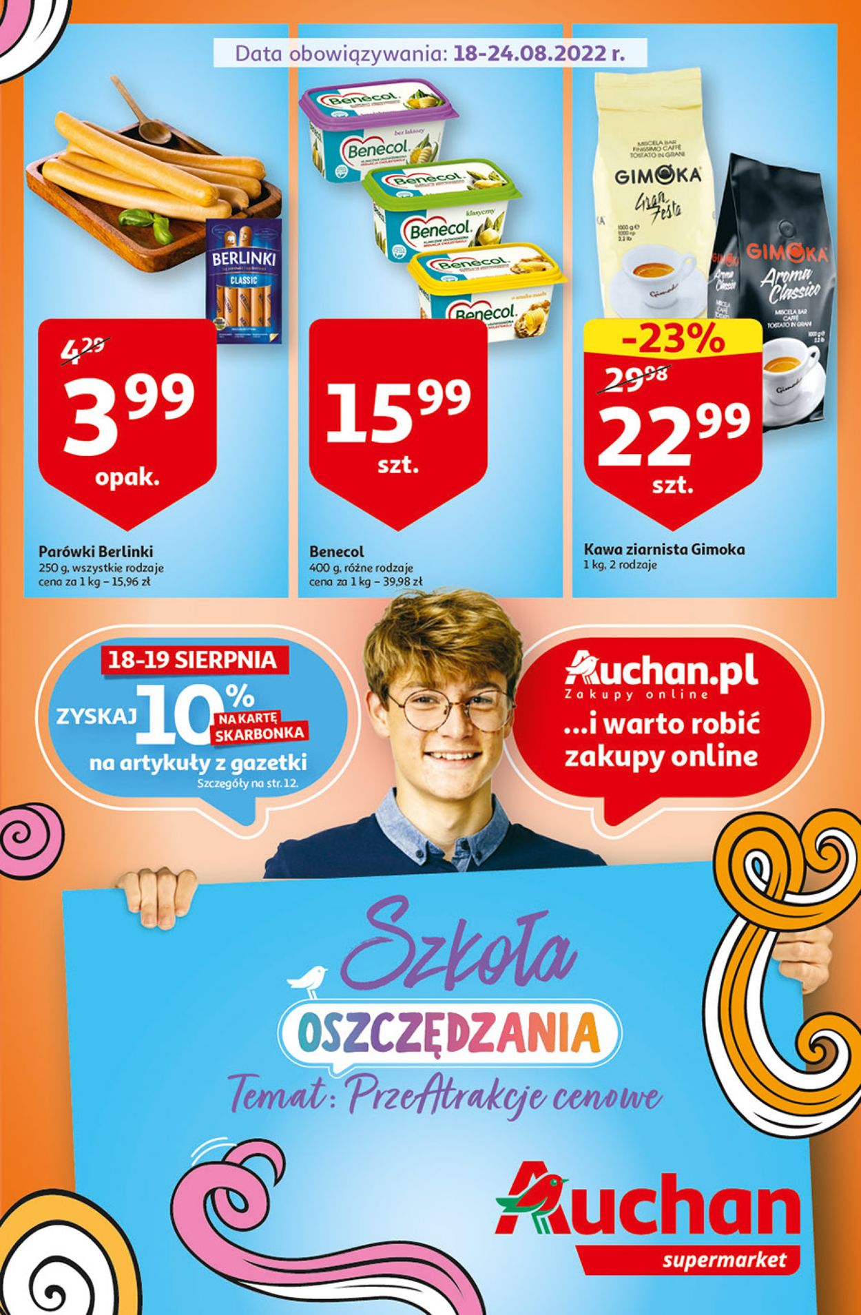 Gazetka promocyjna Auchan - 18.08-24.08.2022