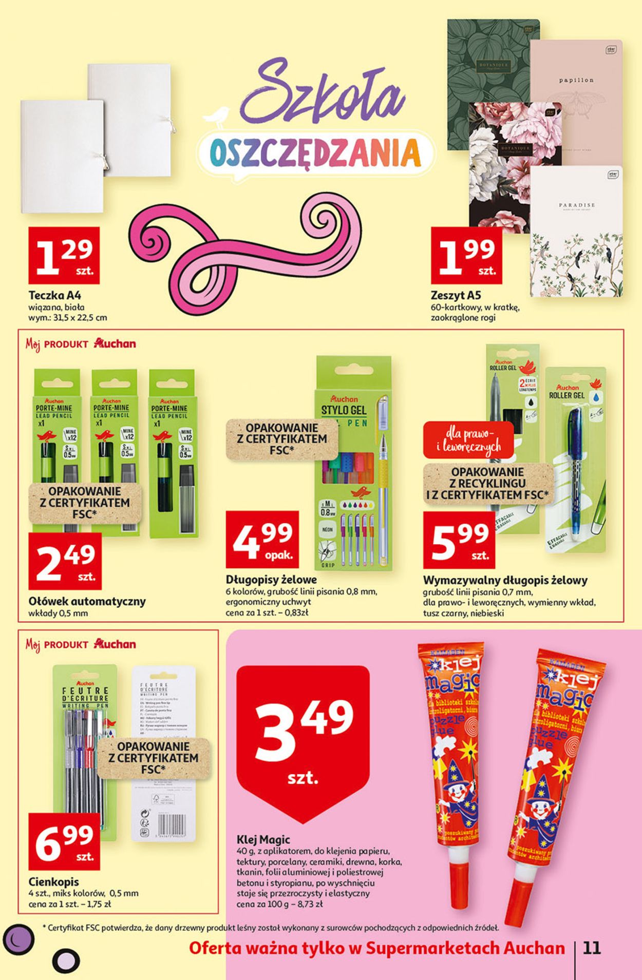 Gazetka promocyjna Auchan - 18.08-24.08.2022 (Strona 11)