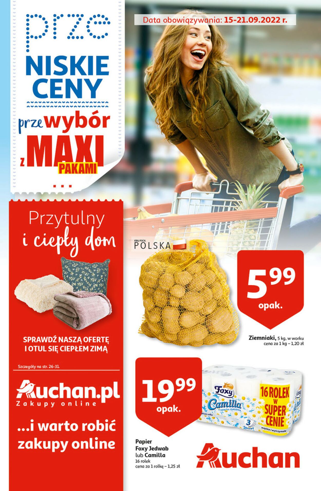 Gazetka promocyjna Auchan - 15.09-21.09.2022