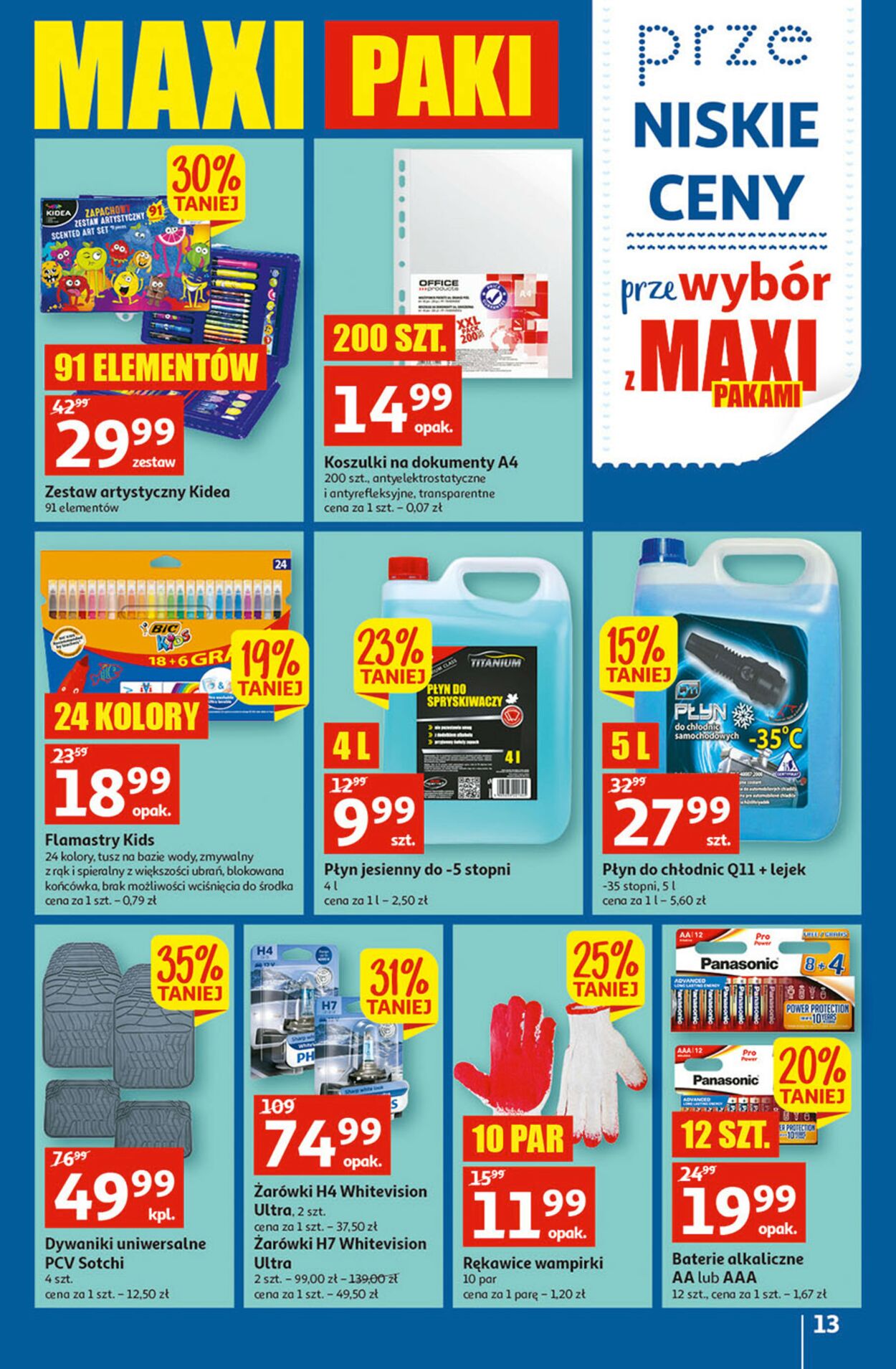 Gazetka promocyjna Auchan - 15.09-21.09.2022 (Strona 13)