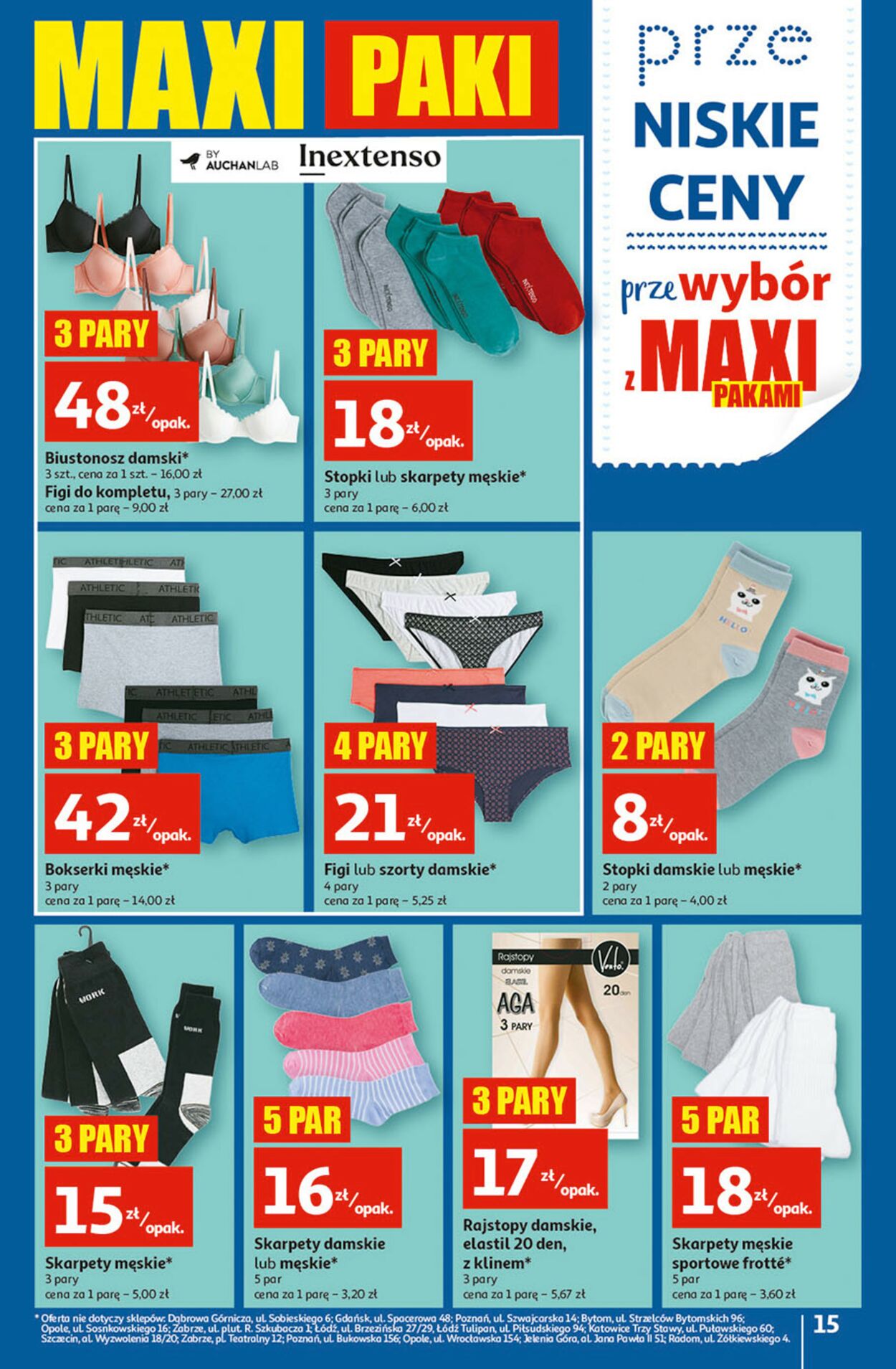 Gazetka promocyjna Auchan - 15.09-21.09.2022 (Strona 15)