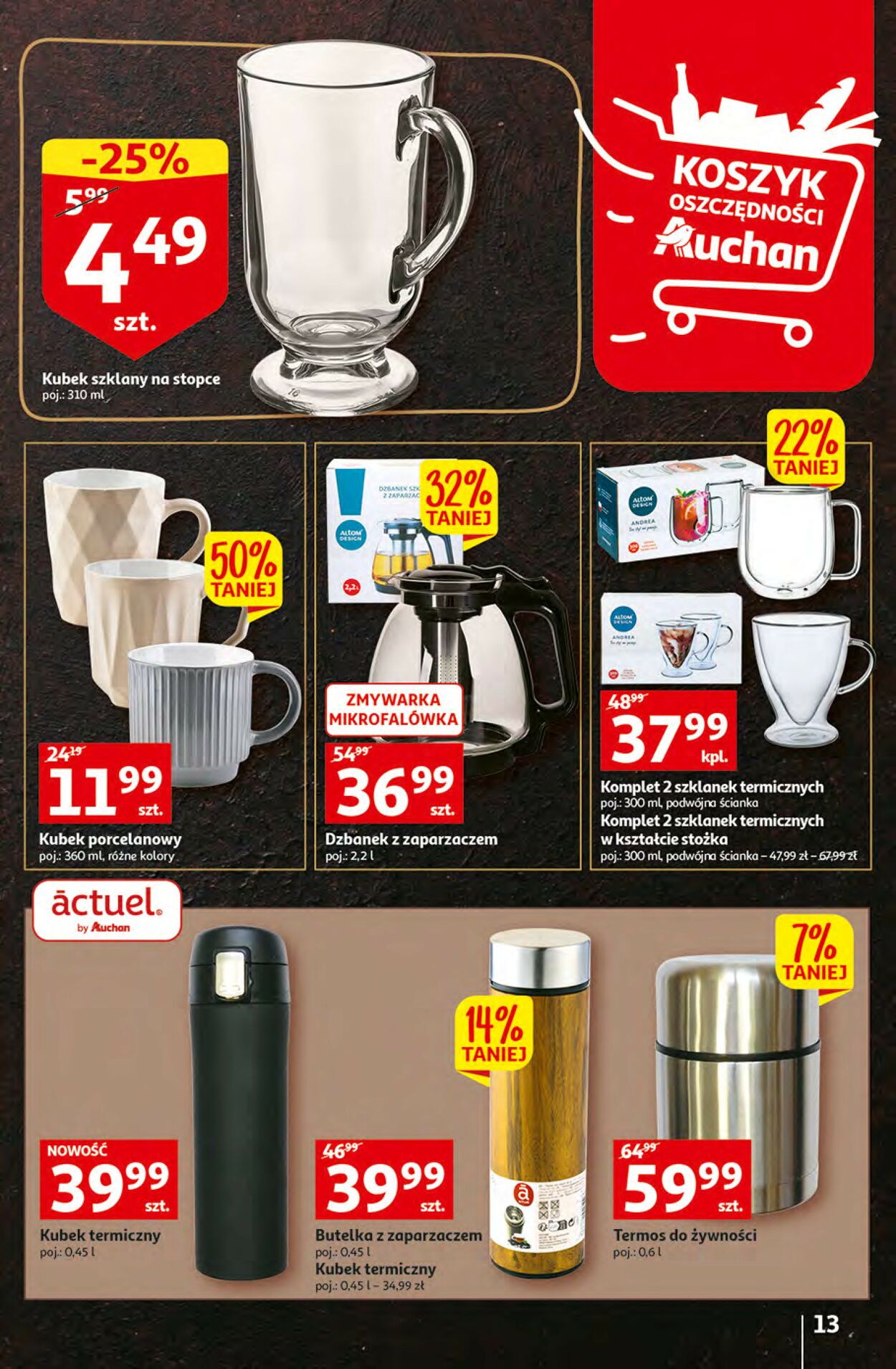 Gazetka promocyjna Auchan - 20.10-29.10.2022 (Strona 13)