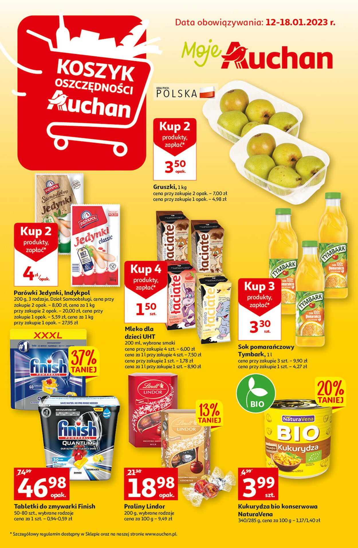 Gazetka promocyjna Auchan - 12.01-18.01.2023