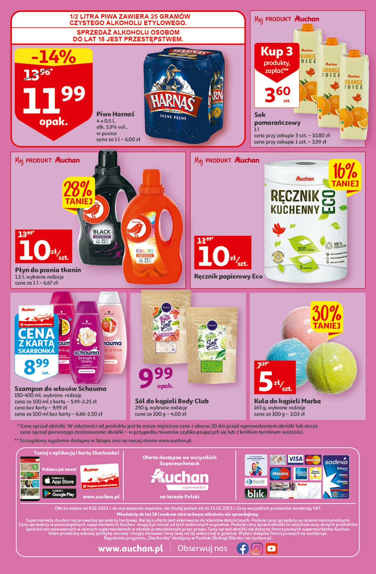 Gazetka promocyjna Auchan - 09.02-15.02.2023 (Strona 8)
