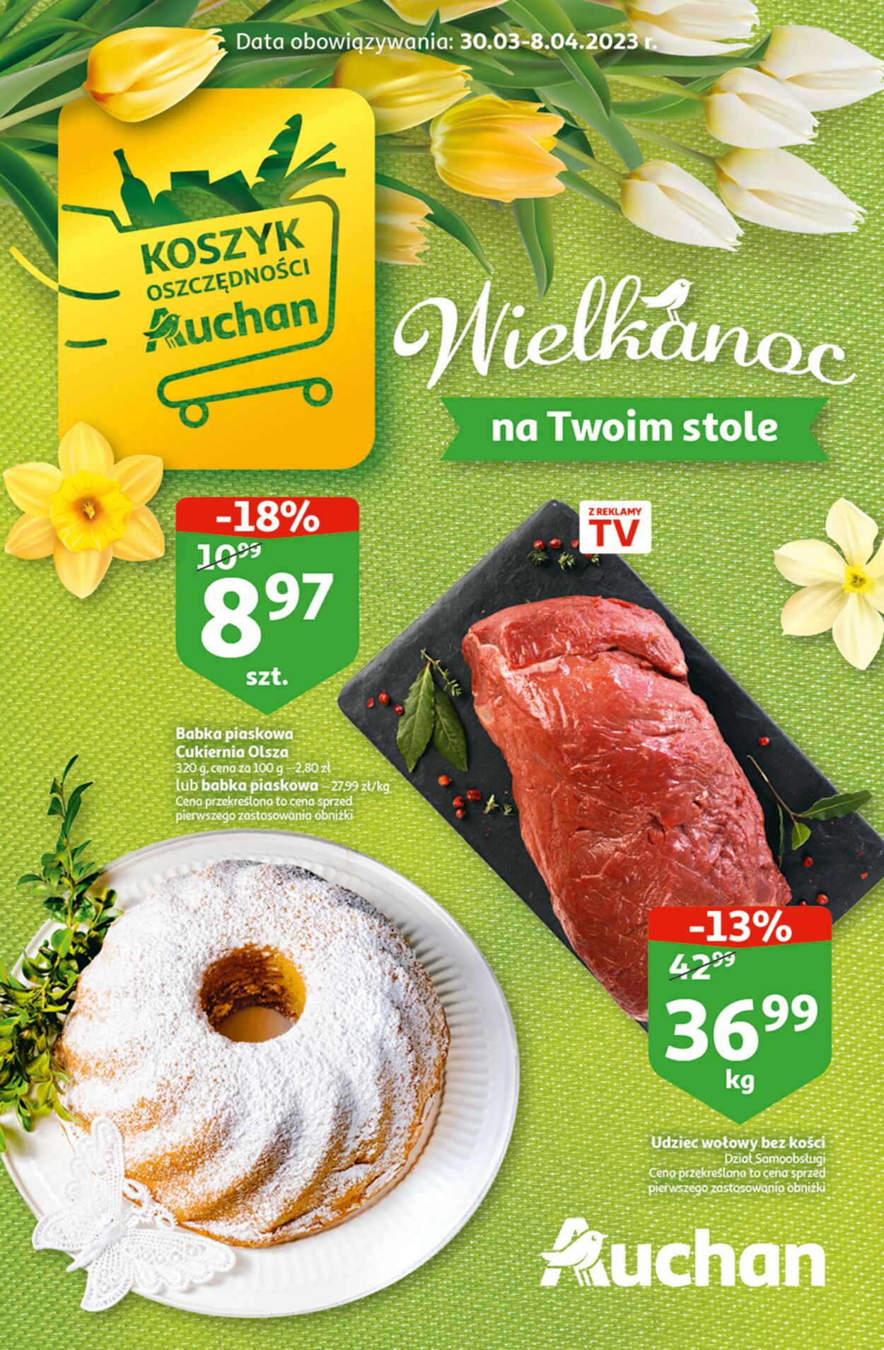 Gazetka promocyjna Auchan - 30.03-08.04.2023