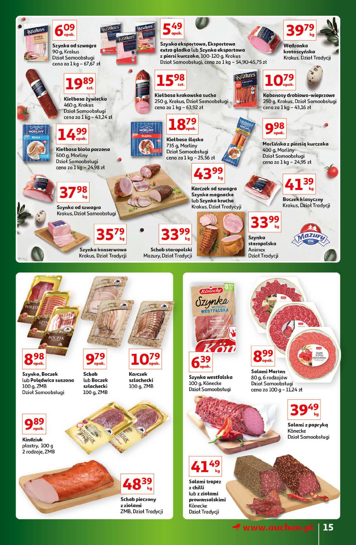 Gazetka promocyjna Auchan - 30.03-08.04.2023 (Strona 15)
