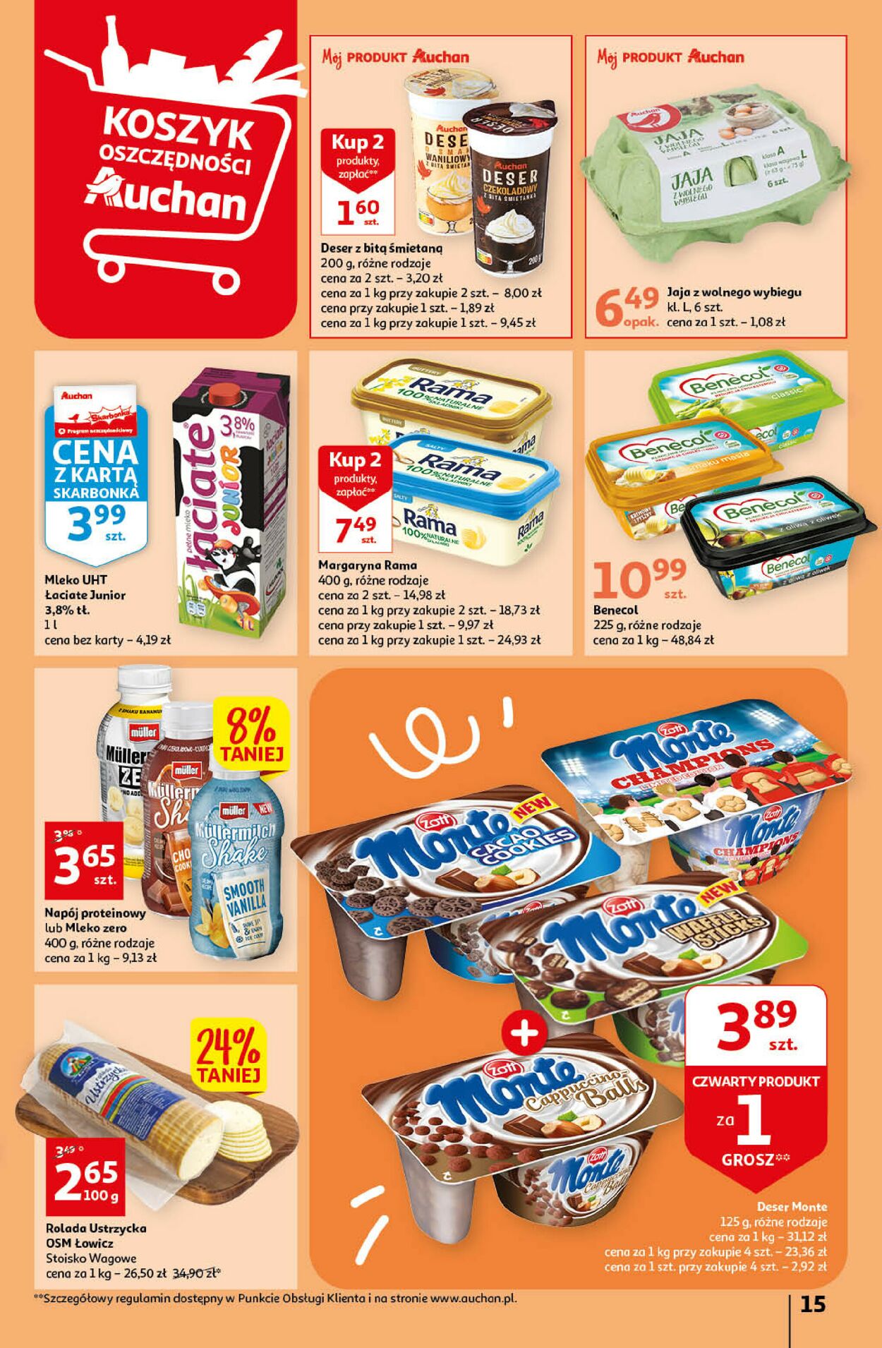 Gazetka promocyjna Auchan - 13.04-19.04.2023 (Strona 15)