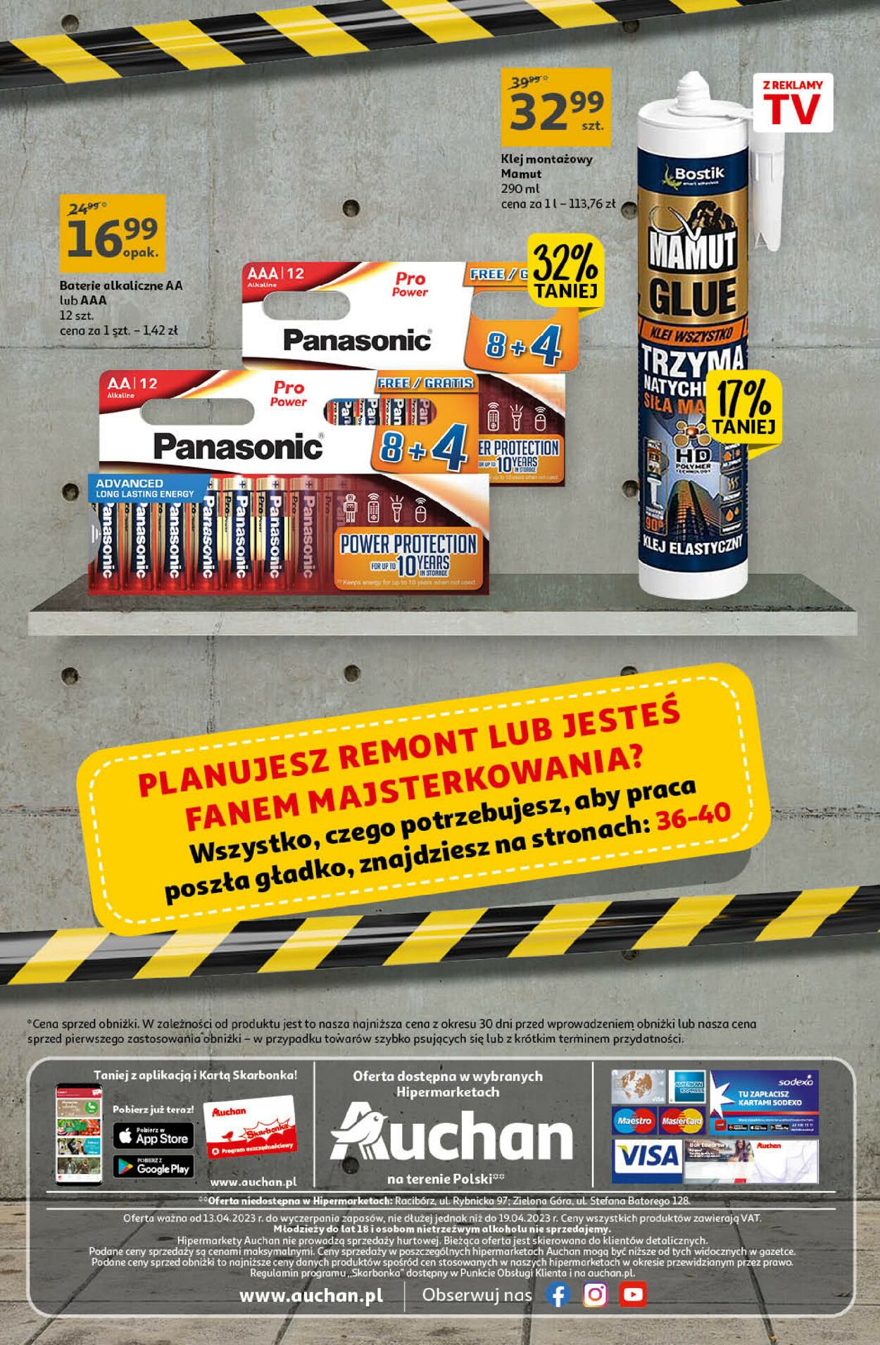 Gazetka promocyjna Auchan - 13.04-19.04.2023 (Strona 40)