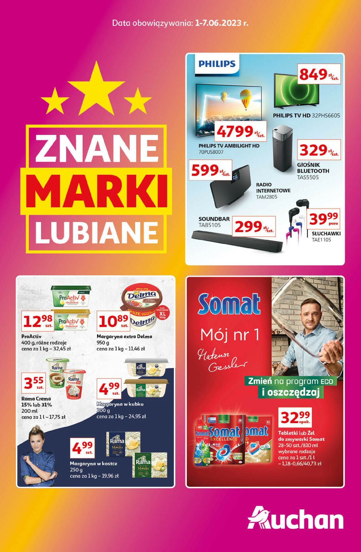Gazetka promocyjna Auchan - 01.06-07.06.2023