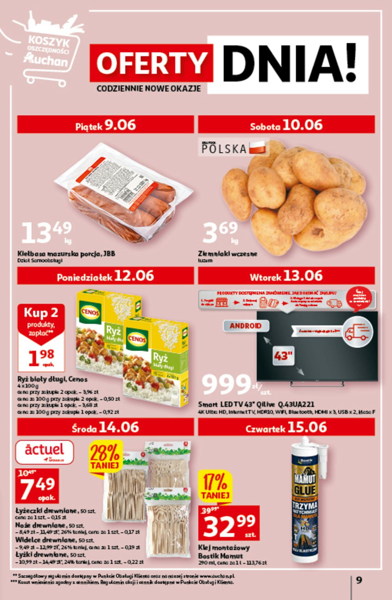 Gazetka promocyjna Auchan - 09.06-14.06.2023 (Strona 9)