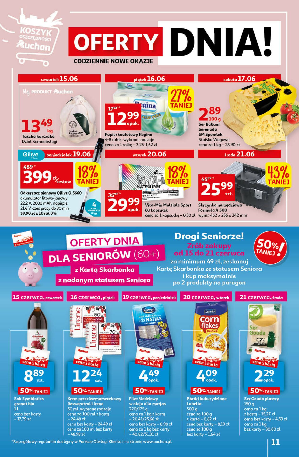 Gazetka promocyjna Auchan - 15.06-21.06.2023 (Strona 11)
