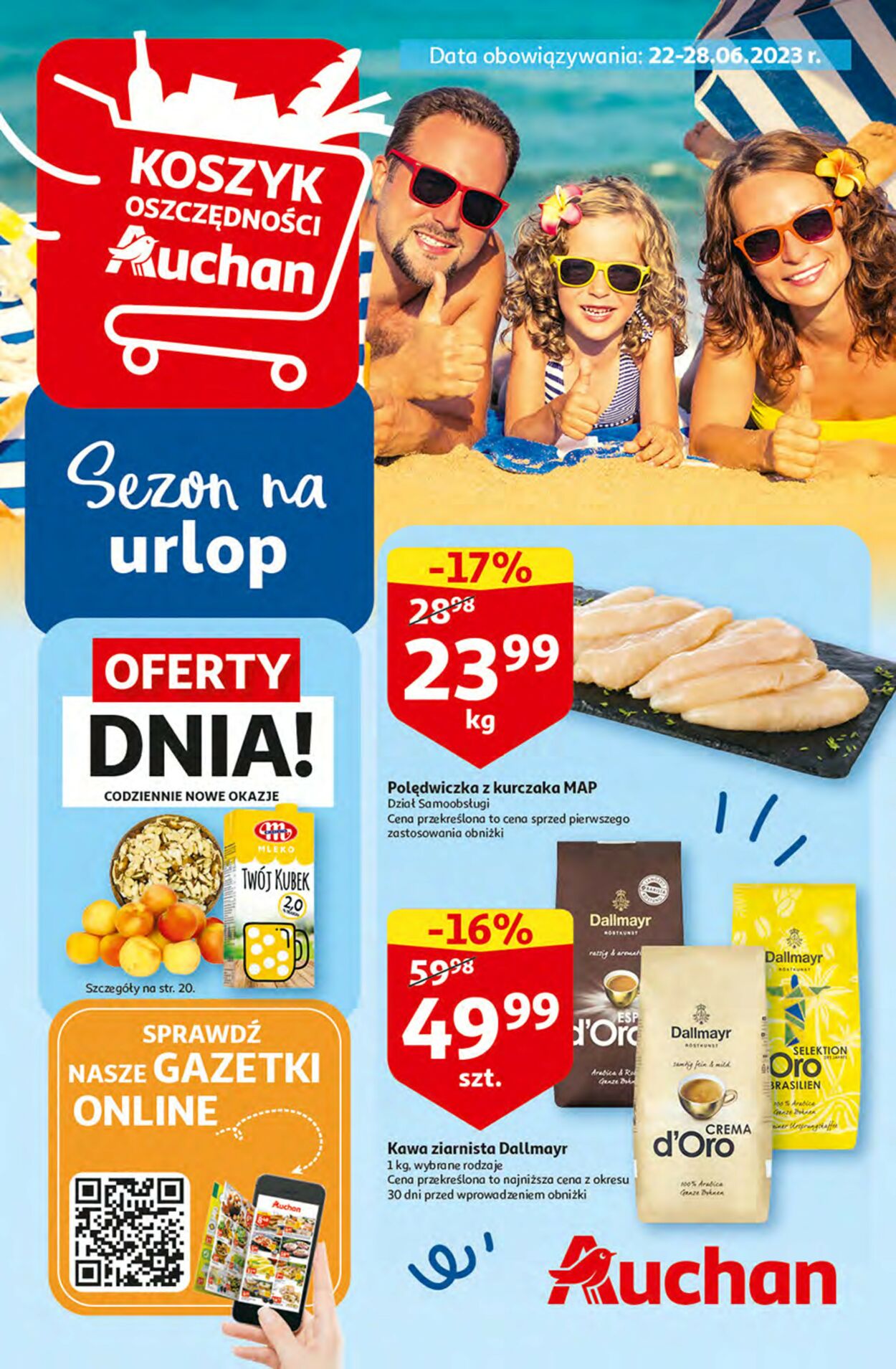 Gazetka promocyjna Auchan - 22.06-28.06.2023