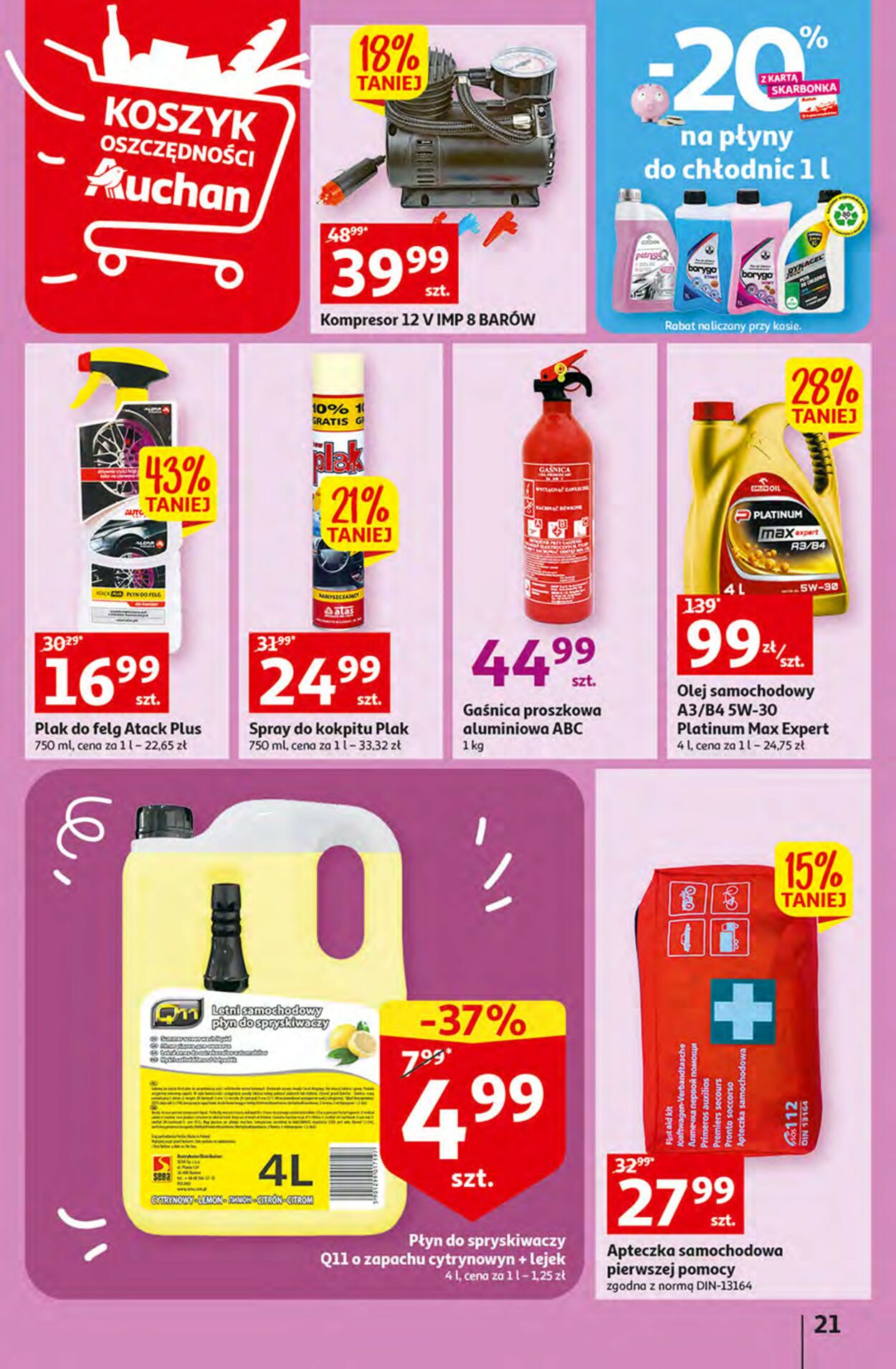 Gazetka promocyjna Auchan - 22.06-28.06.2023 (Strona 21)